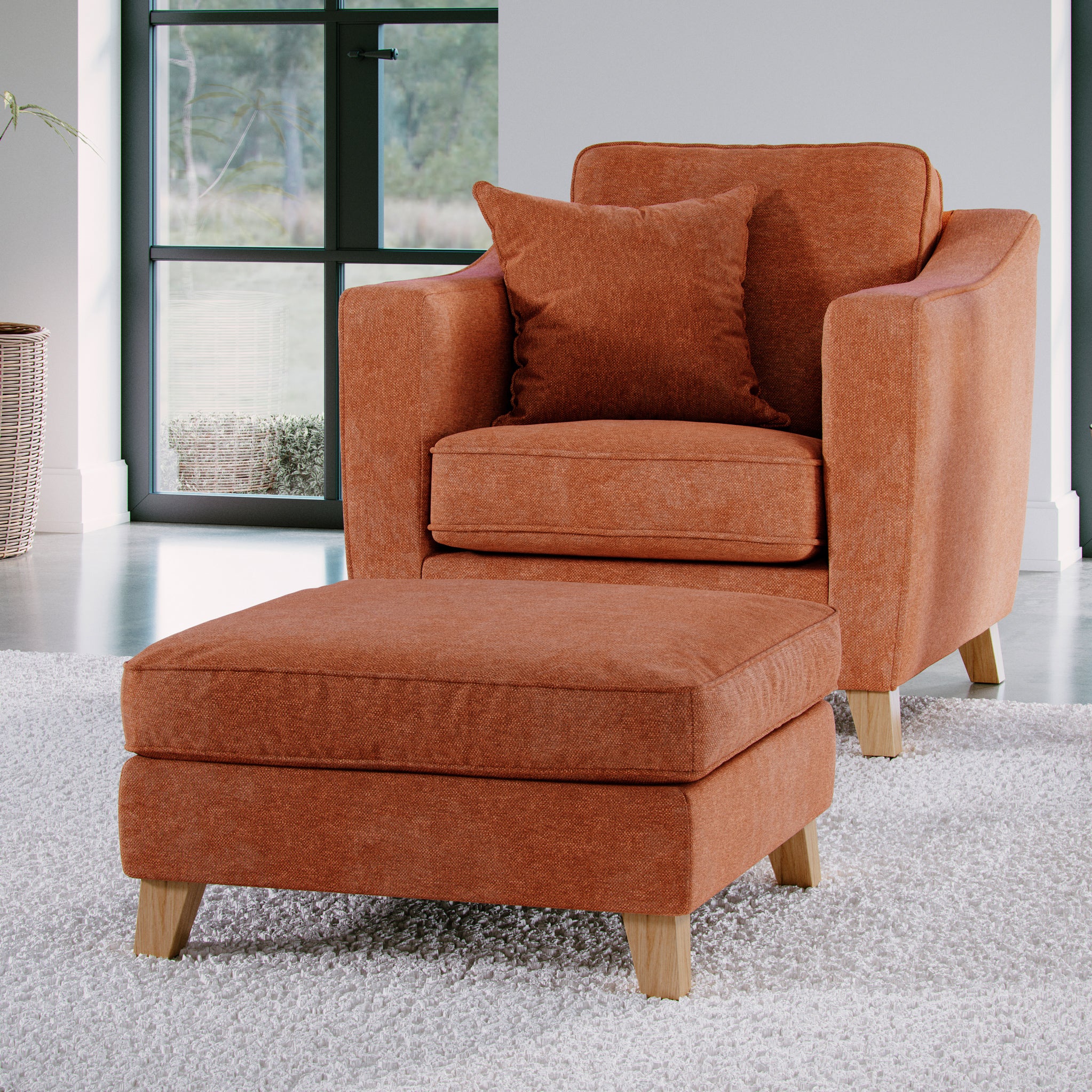 Claridge Footstool - Image 10