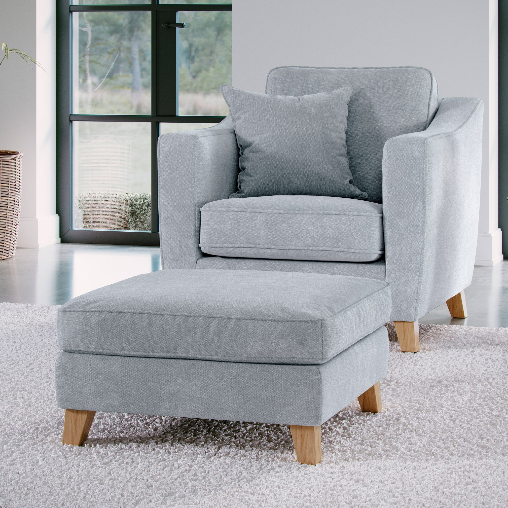 Claridge Footstool - Image 14