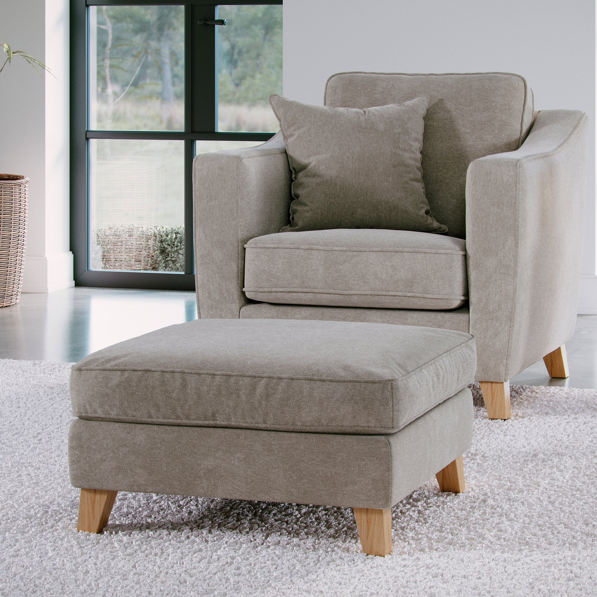 Claridge Footstool - Image 2