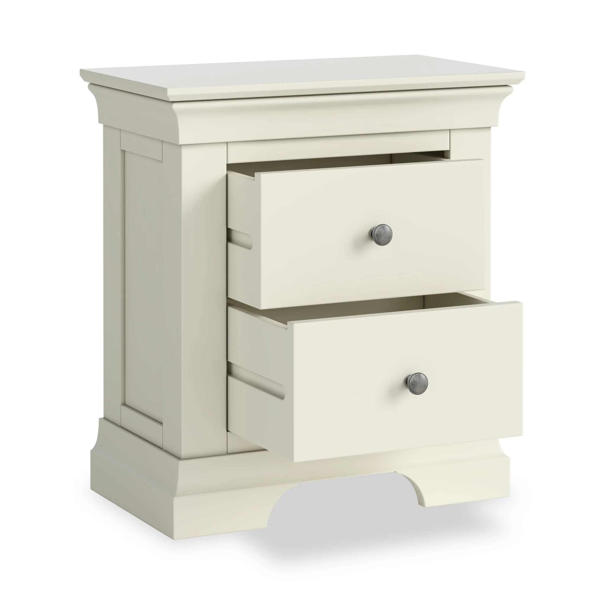 Colette 2 Drawer Bedside Table - Image 15