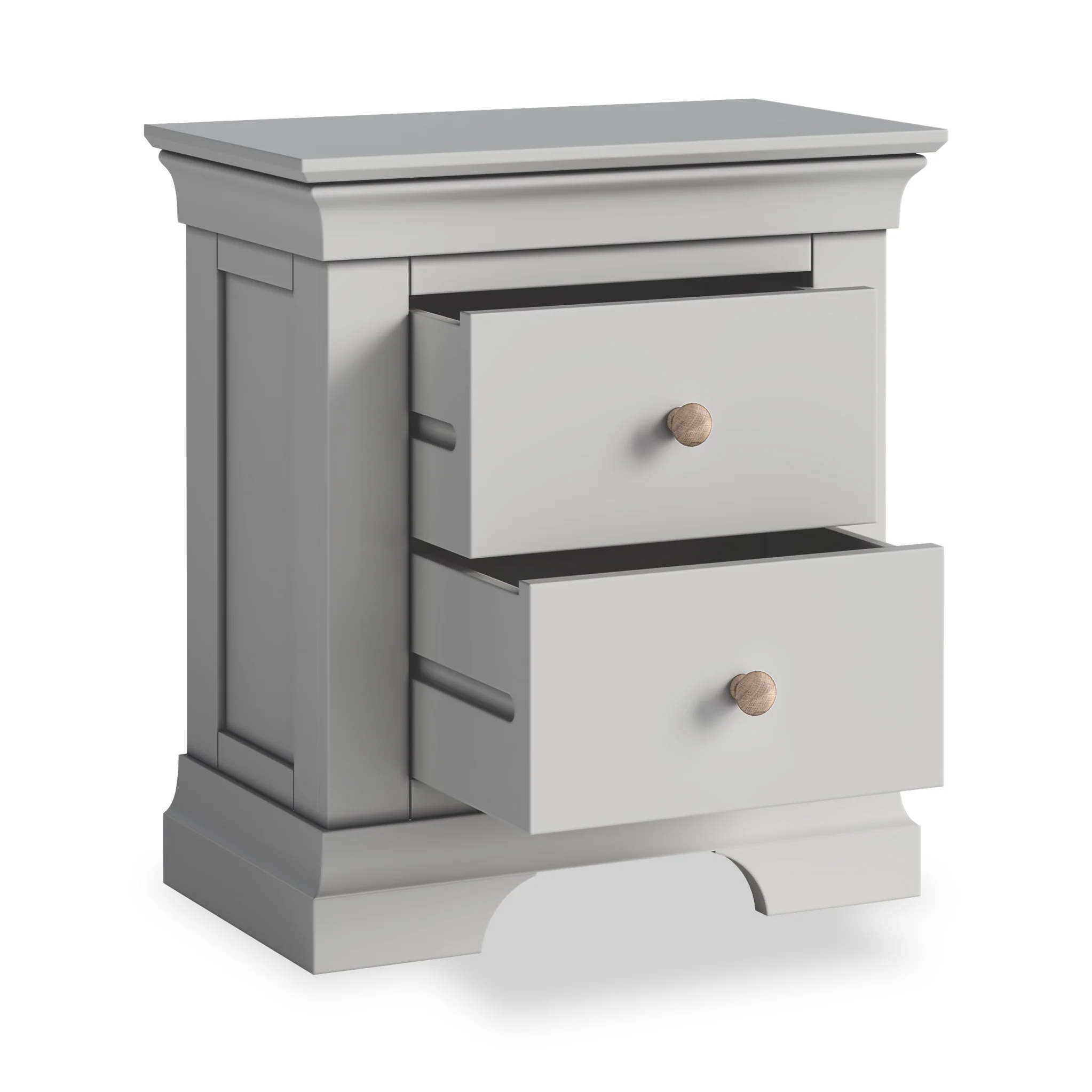 Colette 2 Drawer Bedside Table - Image 36