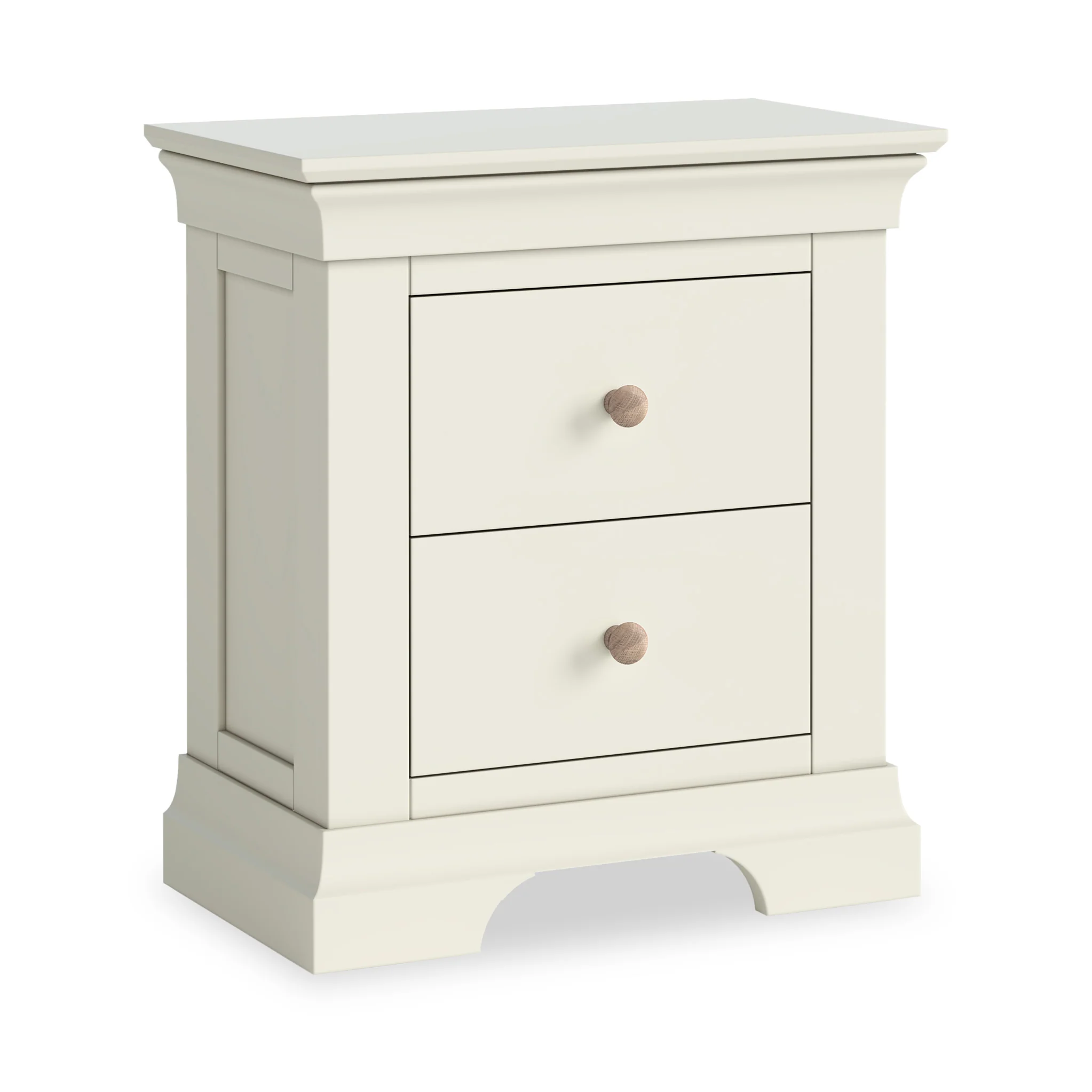 Colette 2 Drawer Bedside Table - Image 8