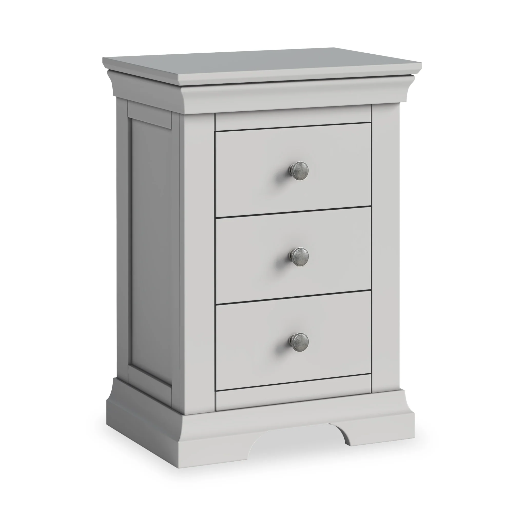 Colette 3 Drawer Bedside Table - Image 15