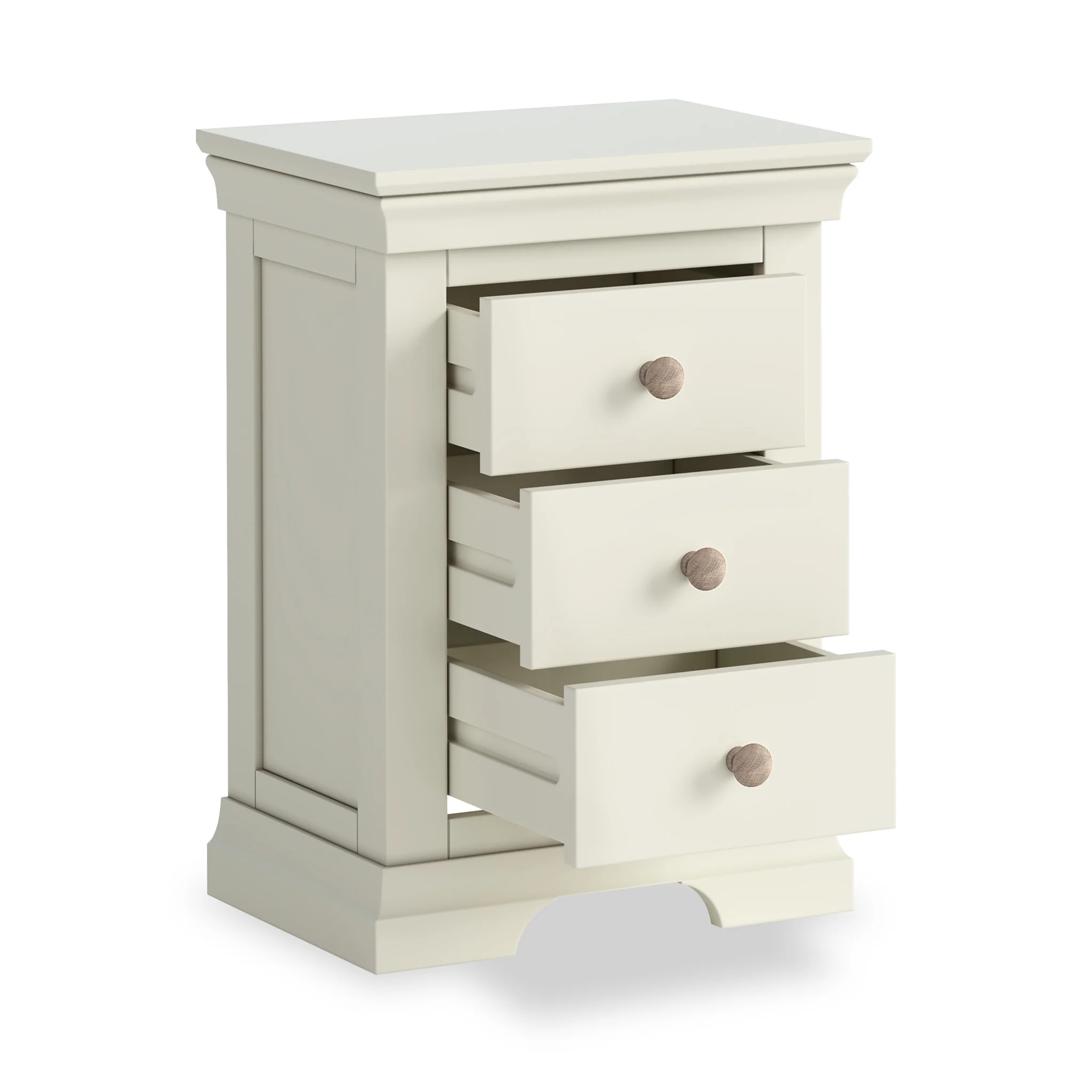 Colette 3 Drawer Bedside Table - Image 36