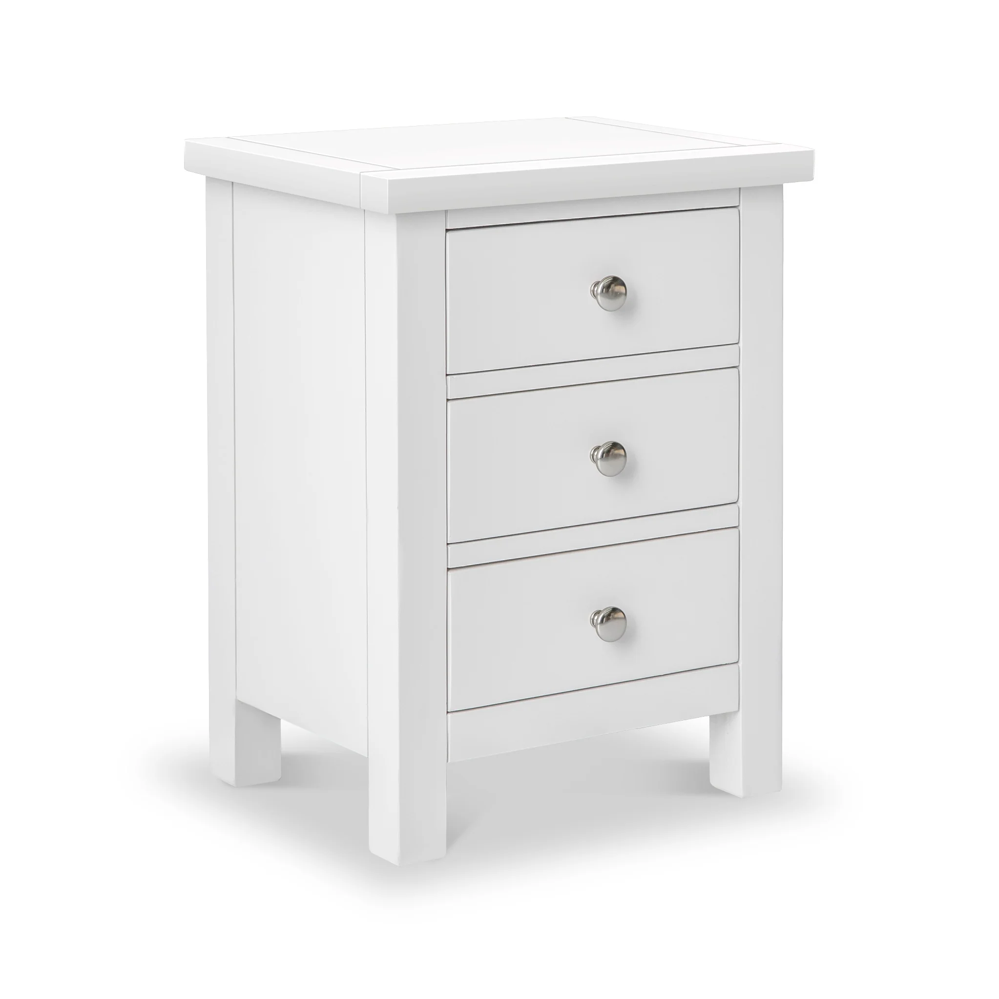 Cornish 3 Drawer Bedside Table - Image 7