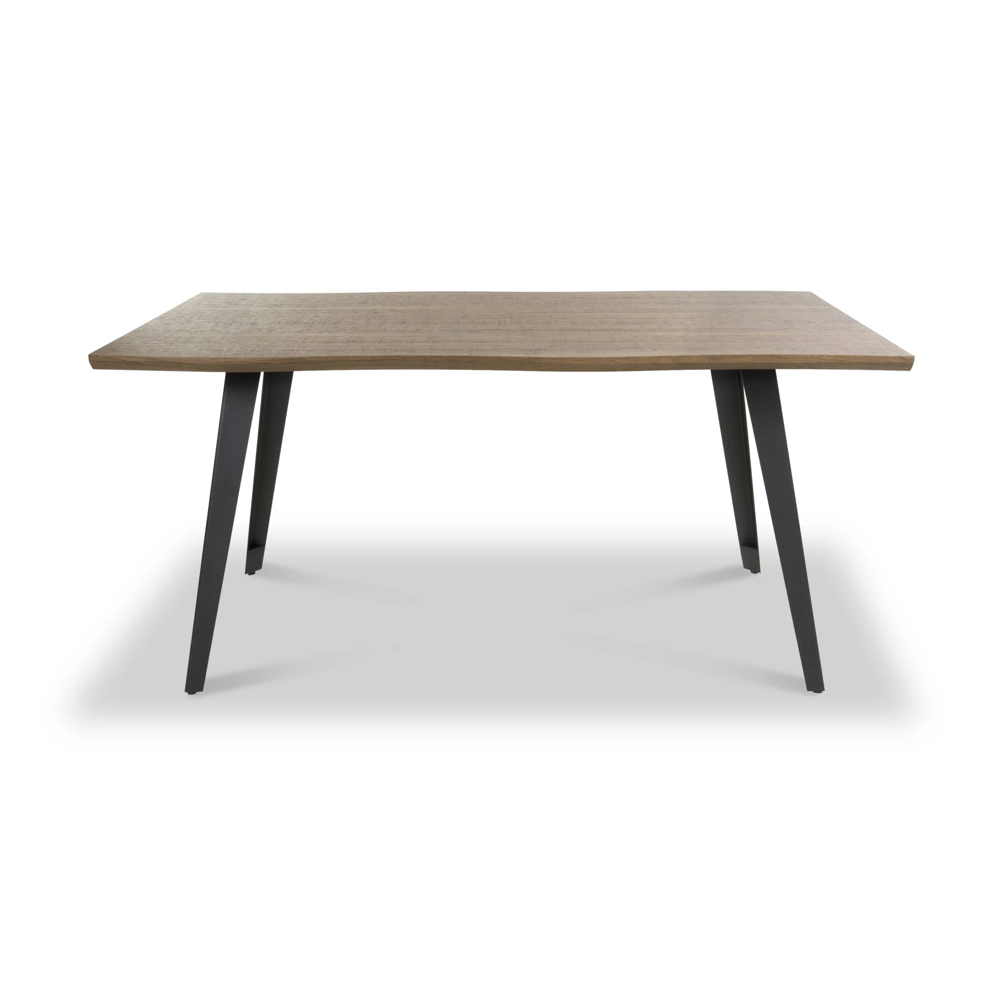 Crawley 160cm Natural Curve Dining Table - Image 3
