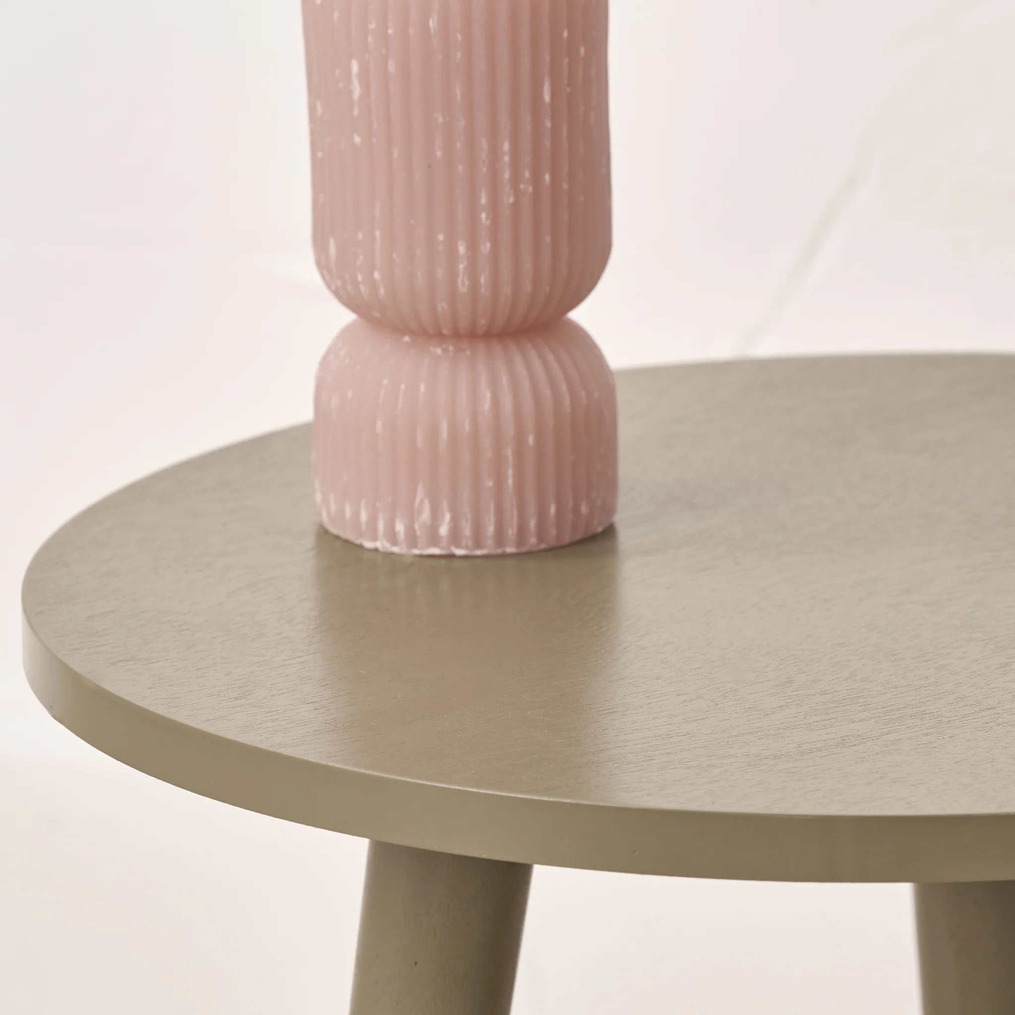 Croft Pine Round Side Table - Image 11