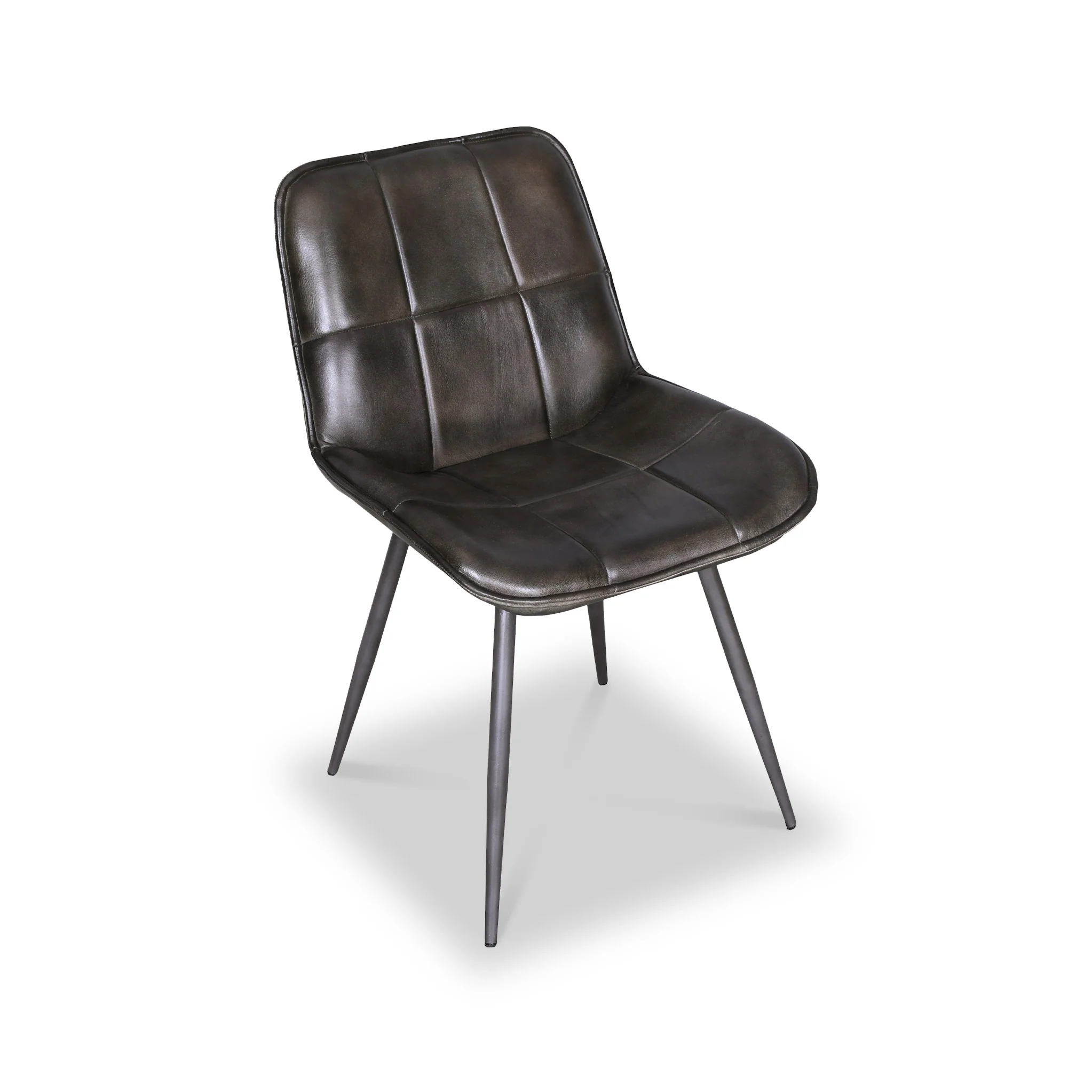 Danica Leather Dining Chair - Image 3