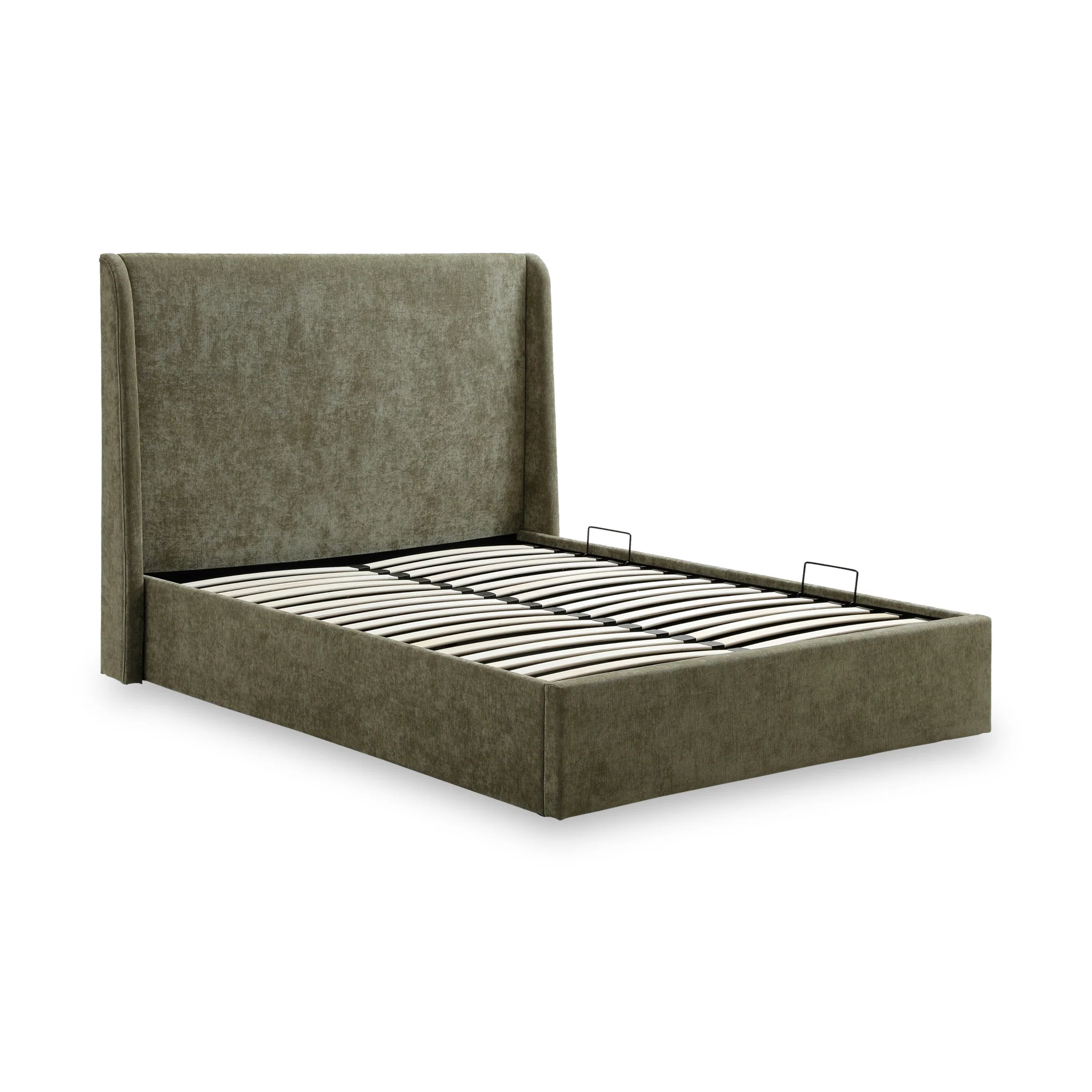 Deacon Multilift Chenille Ottoman Bed - Image 3