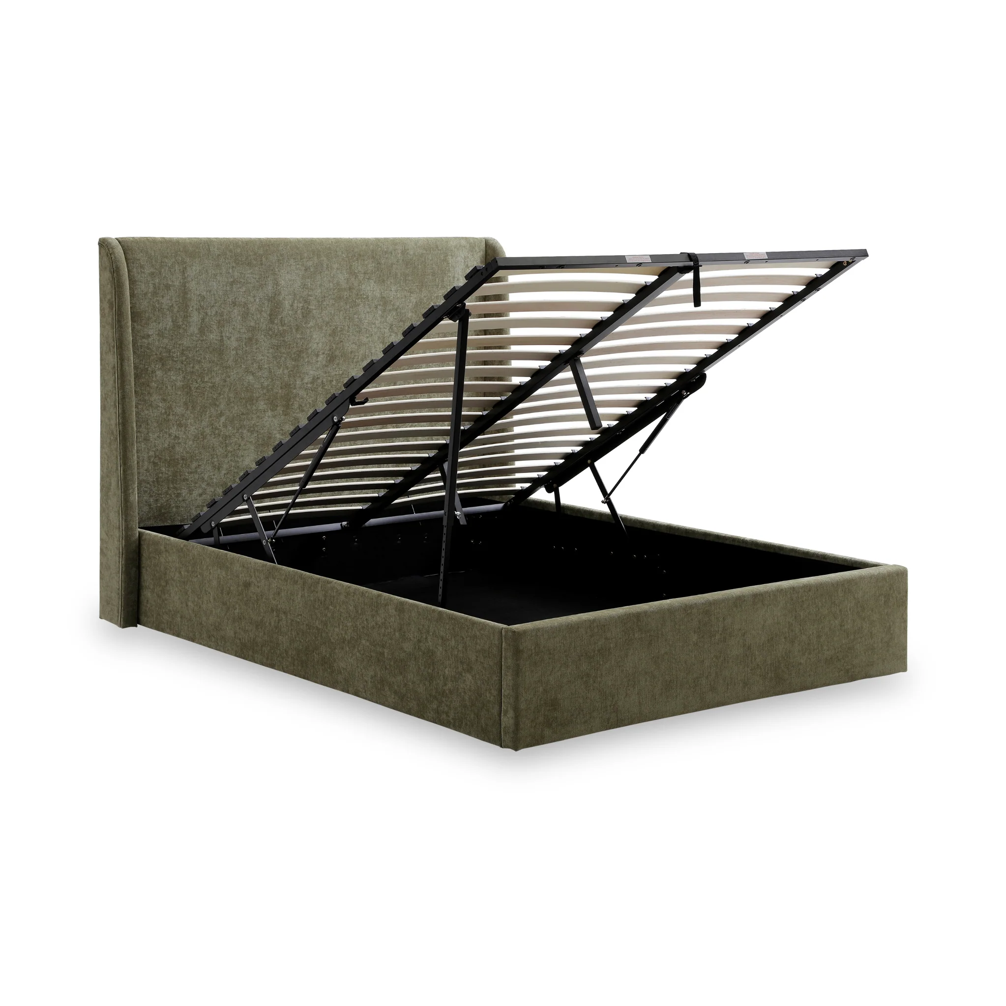 Deacon Multilift Chenille Ottoman Bed - Image 4