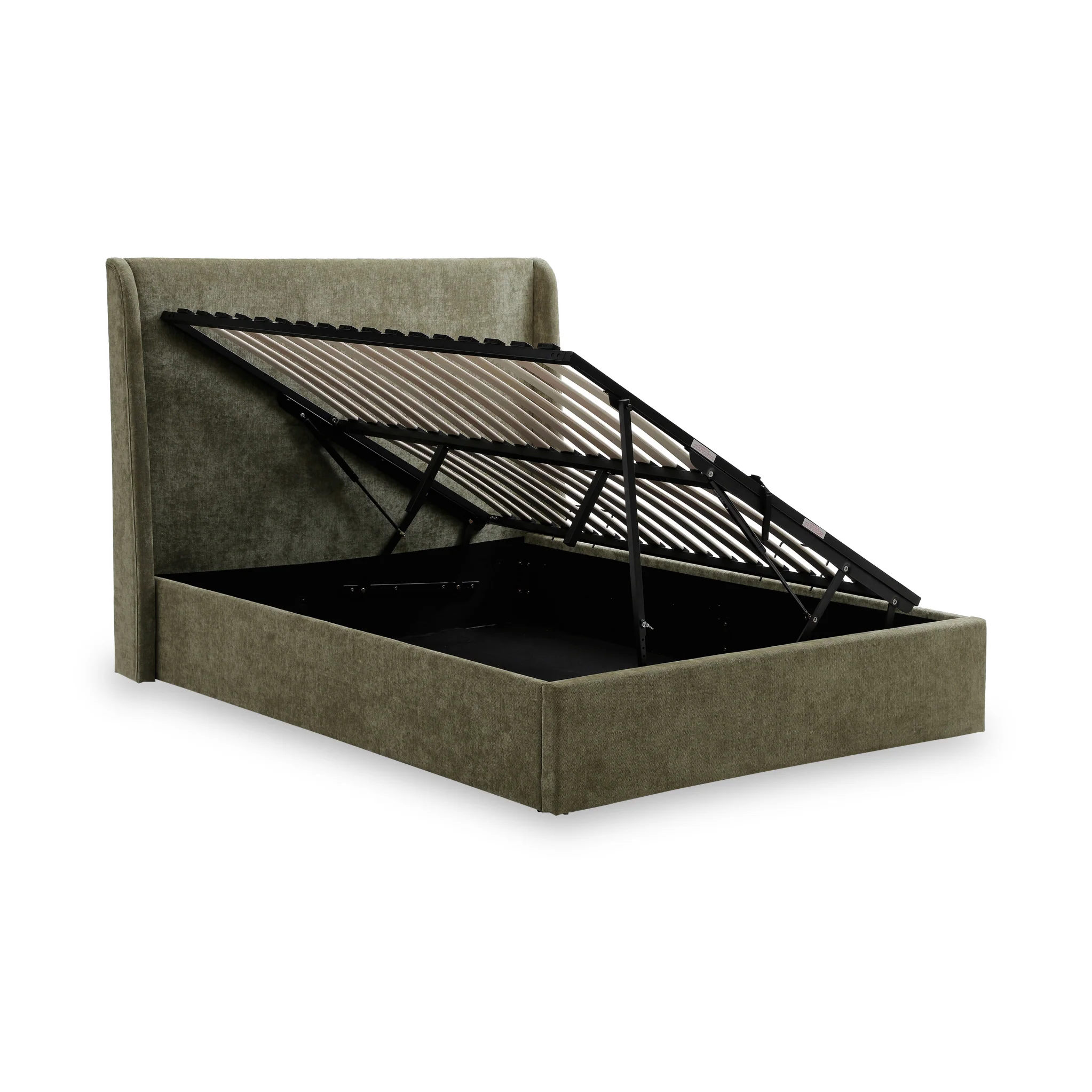 Deacon Multilift Chenille Ottoman Bed - Image 5