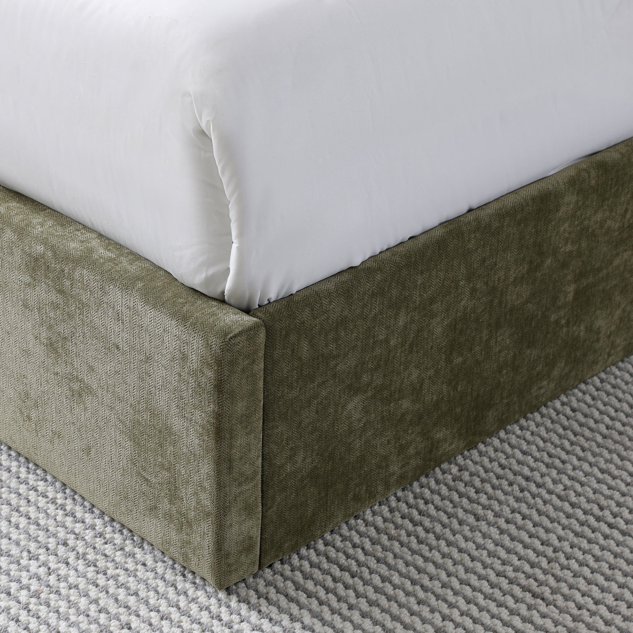 Deacon Multilift Chenille Ottoman Bed - Image 6