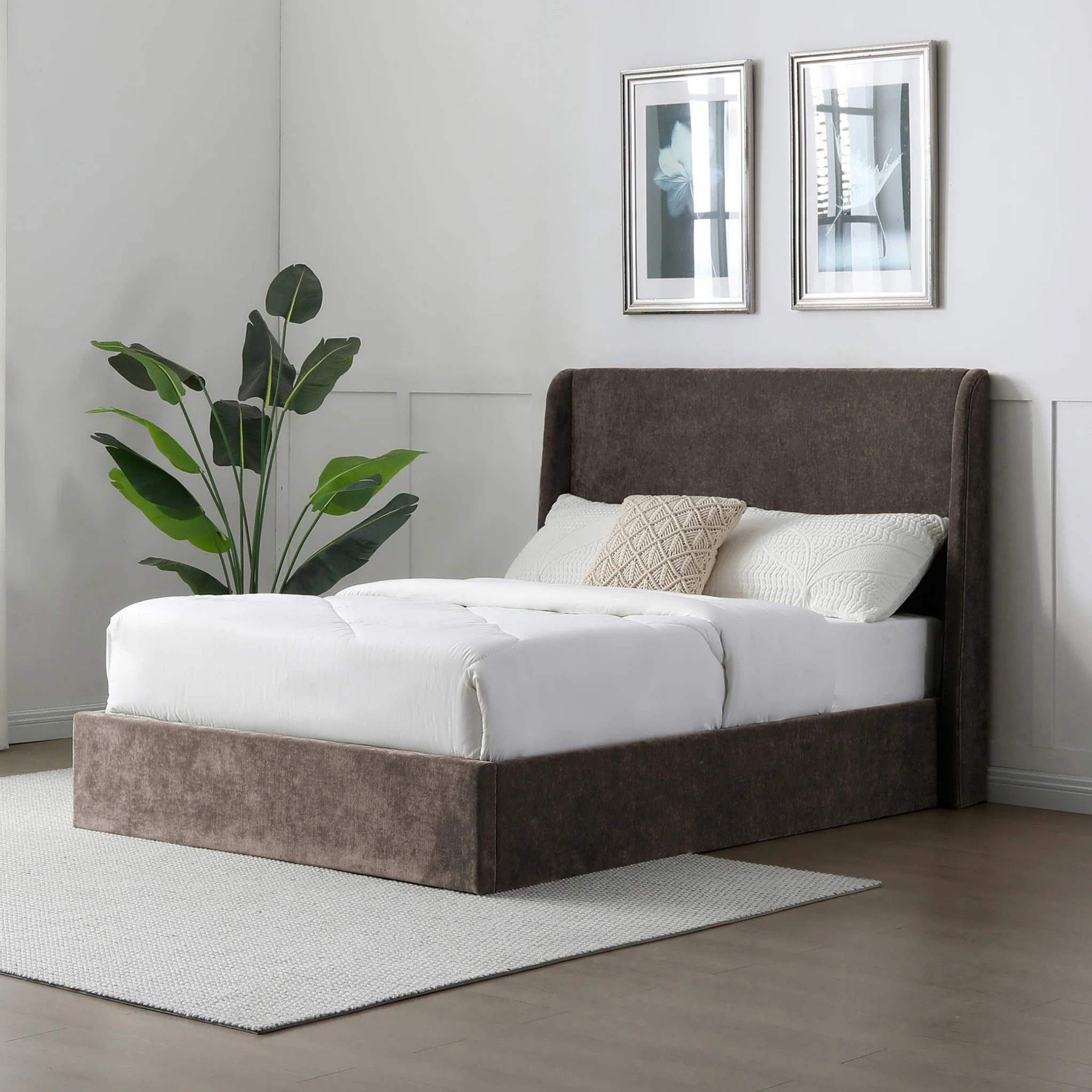 Deacon Multilift Chenille Ottoman Bed - Image 9