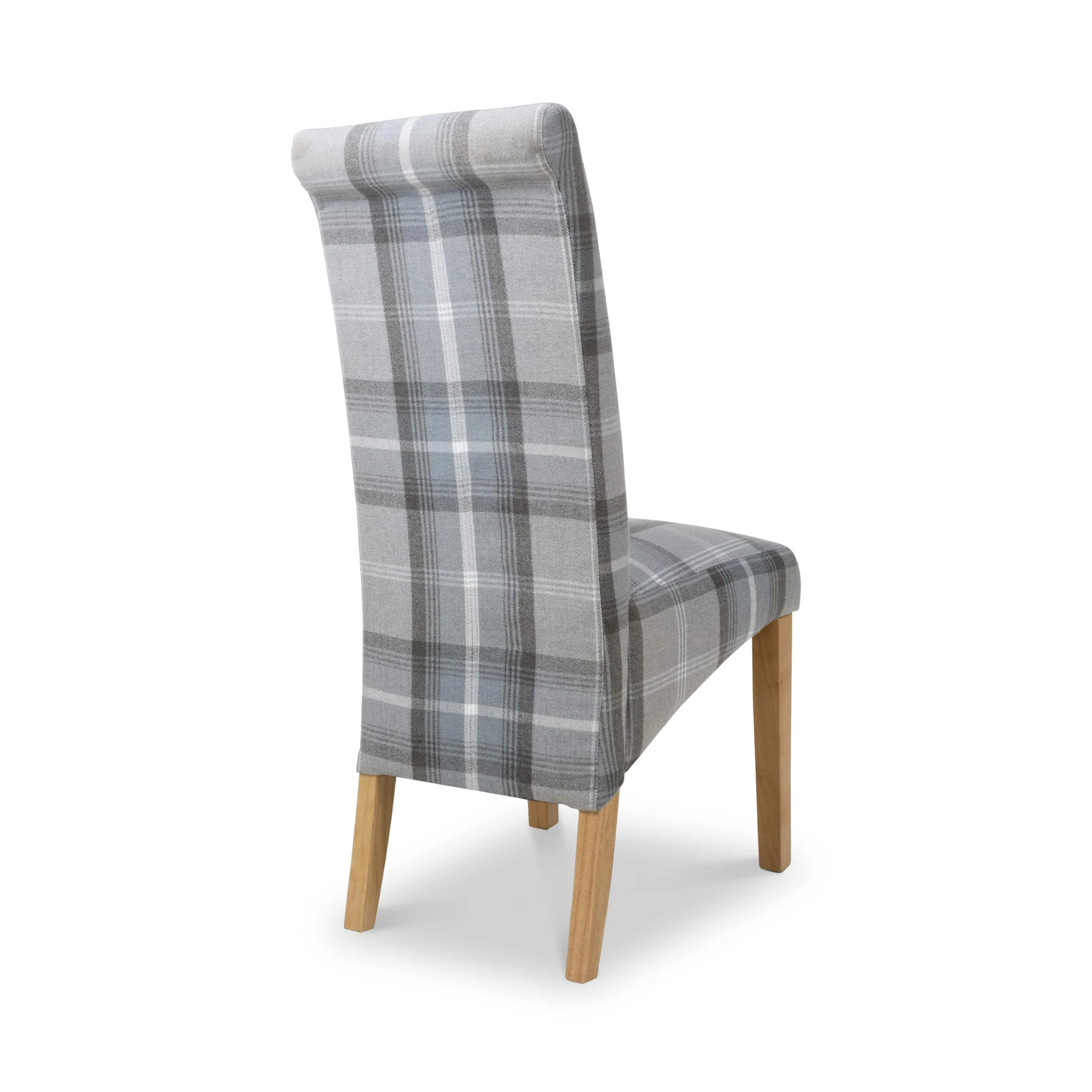 Deryn Check Dining Chair - Image 4