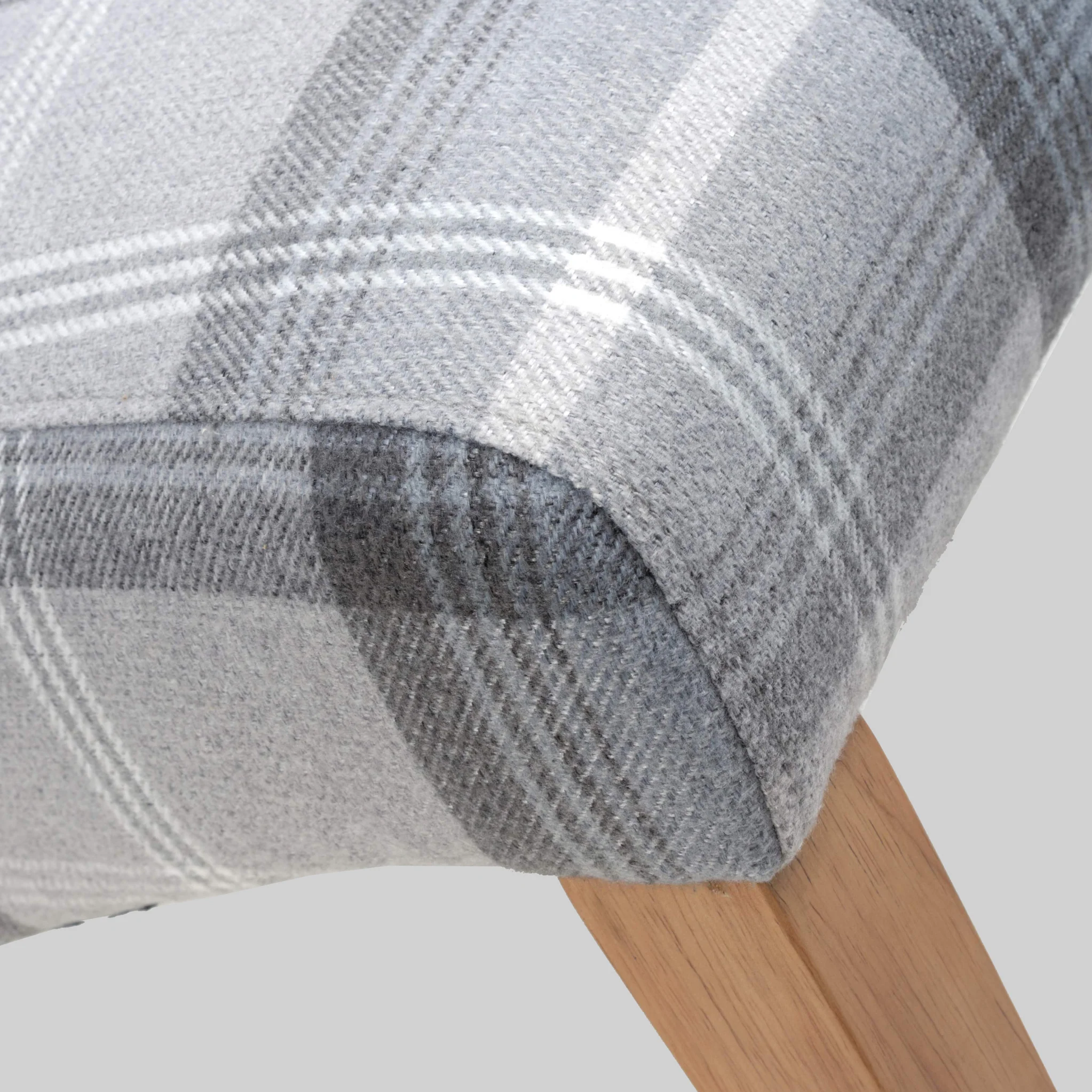 Deryn Check Dining Chair - Image 9
