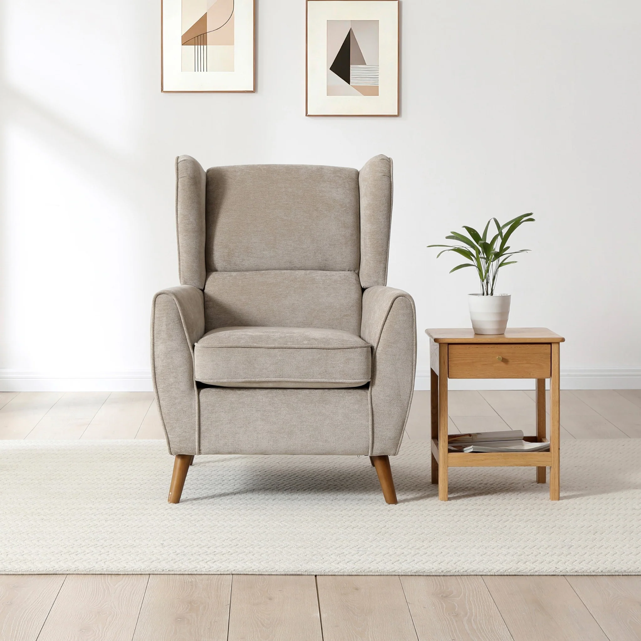 Dora Wingback Accent Chair - Image 12