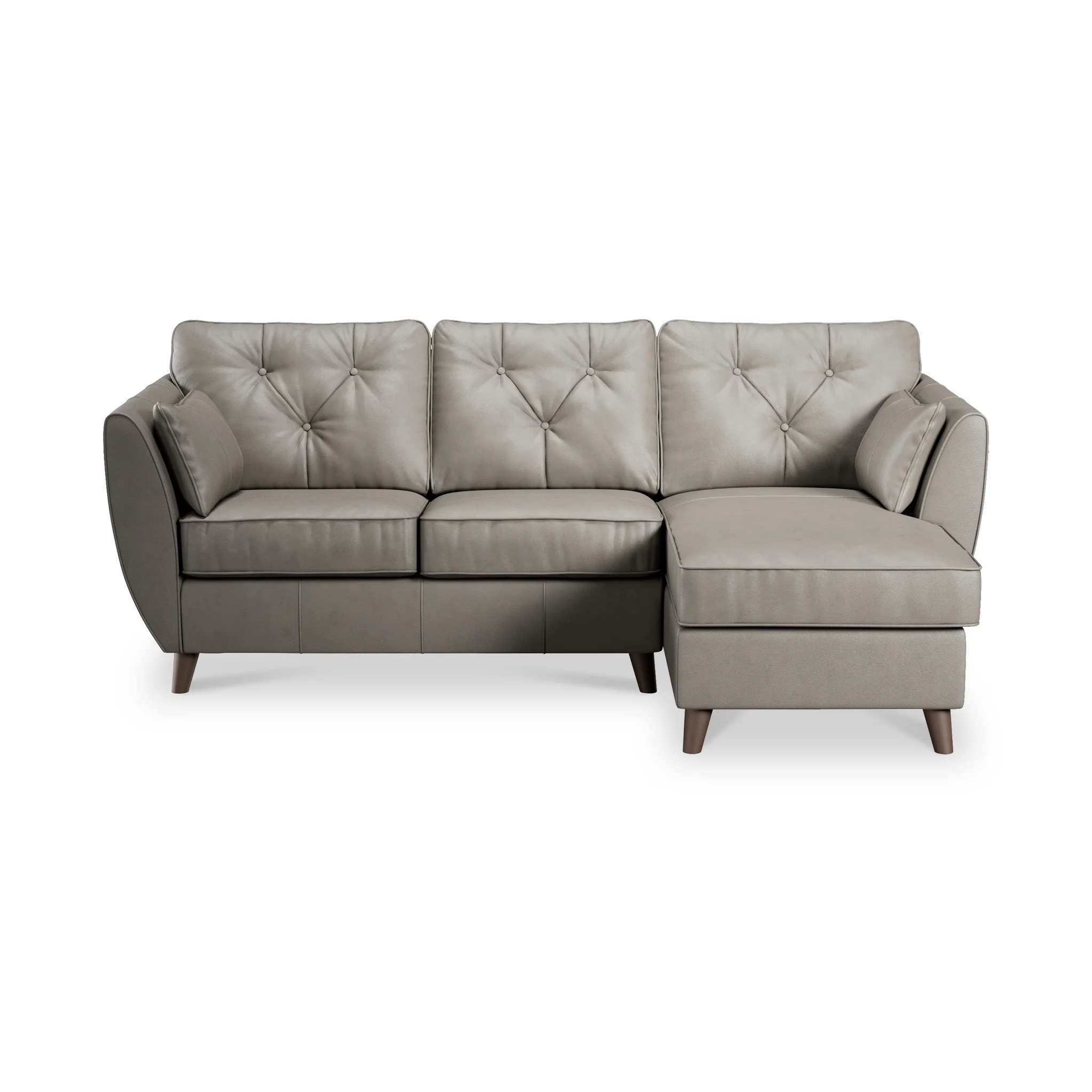Edison Leather Chaise Sofa - Image 23