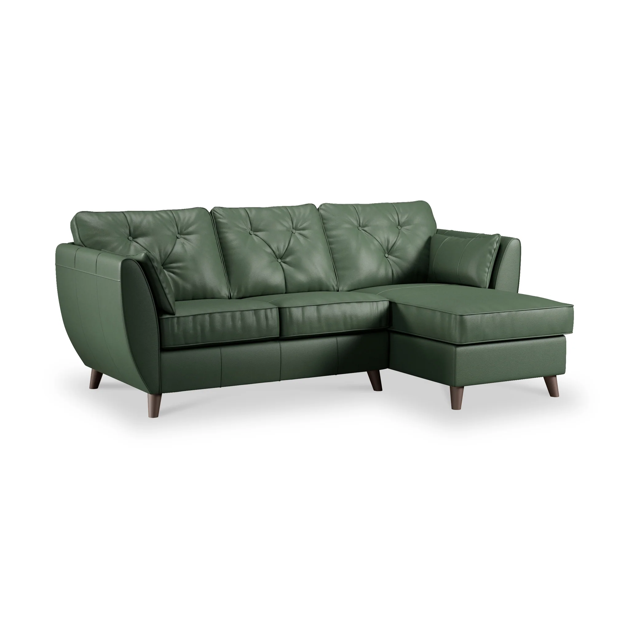 Edison Leather Chaise Sofa - Image 44