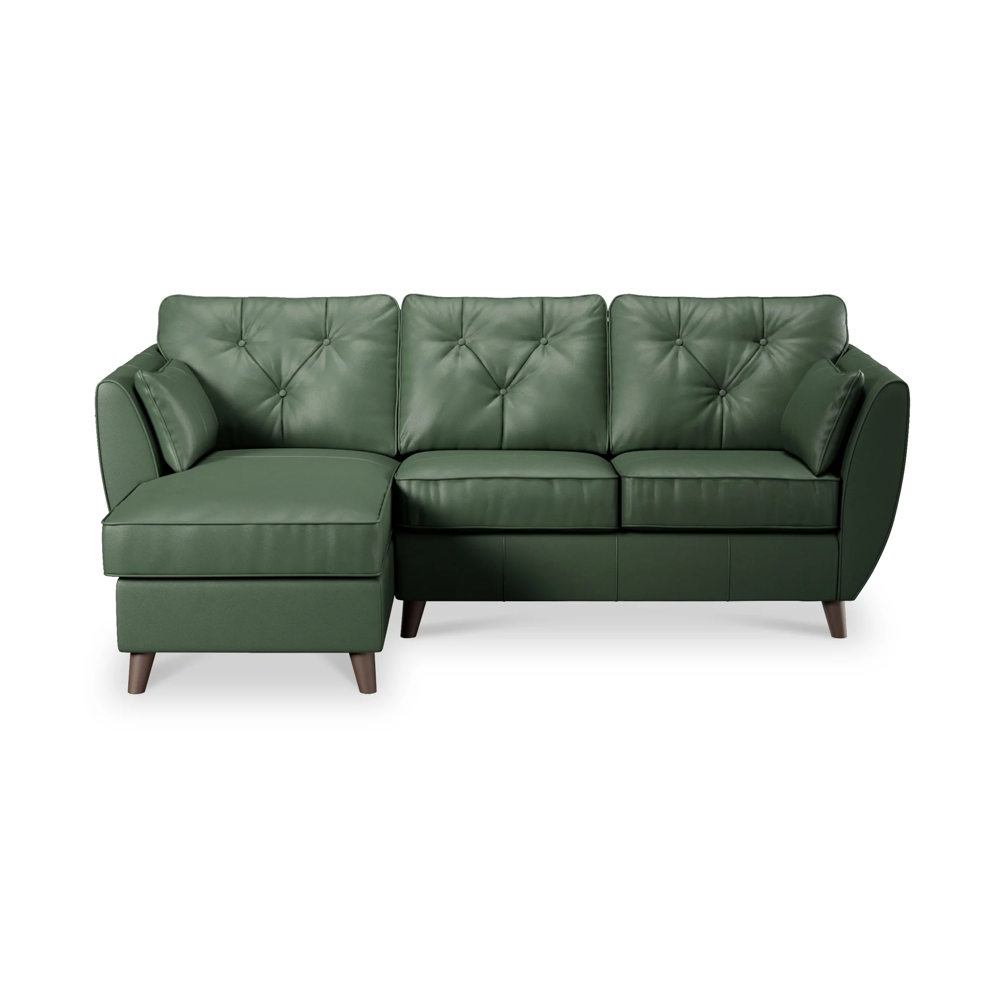Edison Leather Chaise Sofa - Image 49