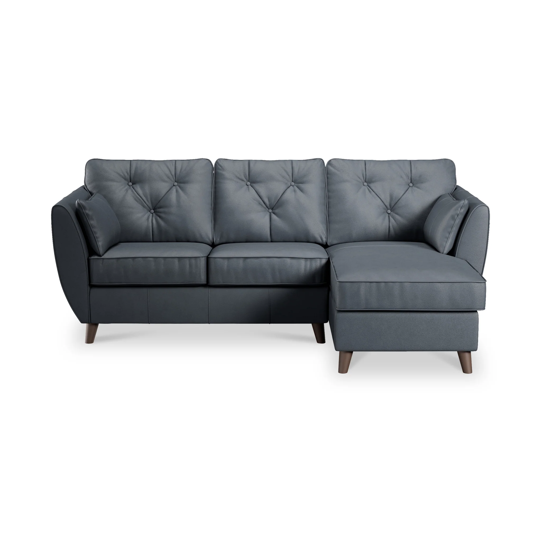 Edison Leather Chaise Sofa - Image 5