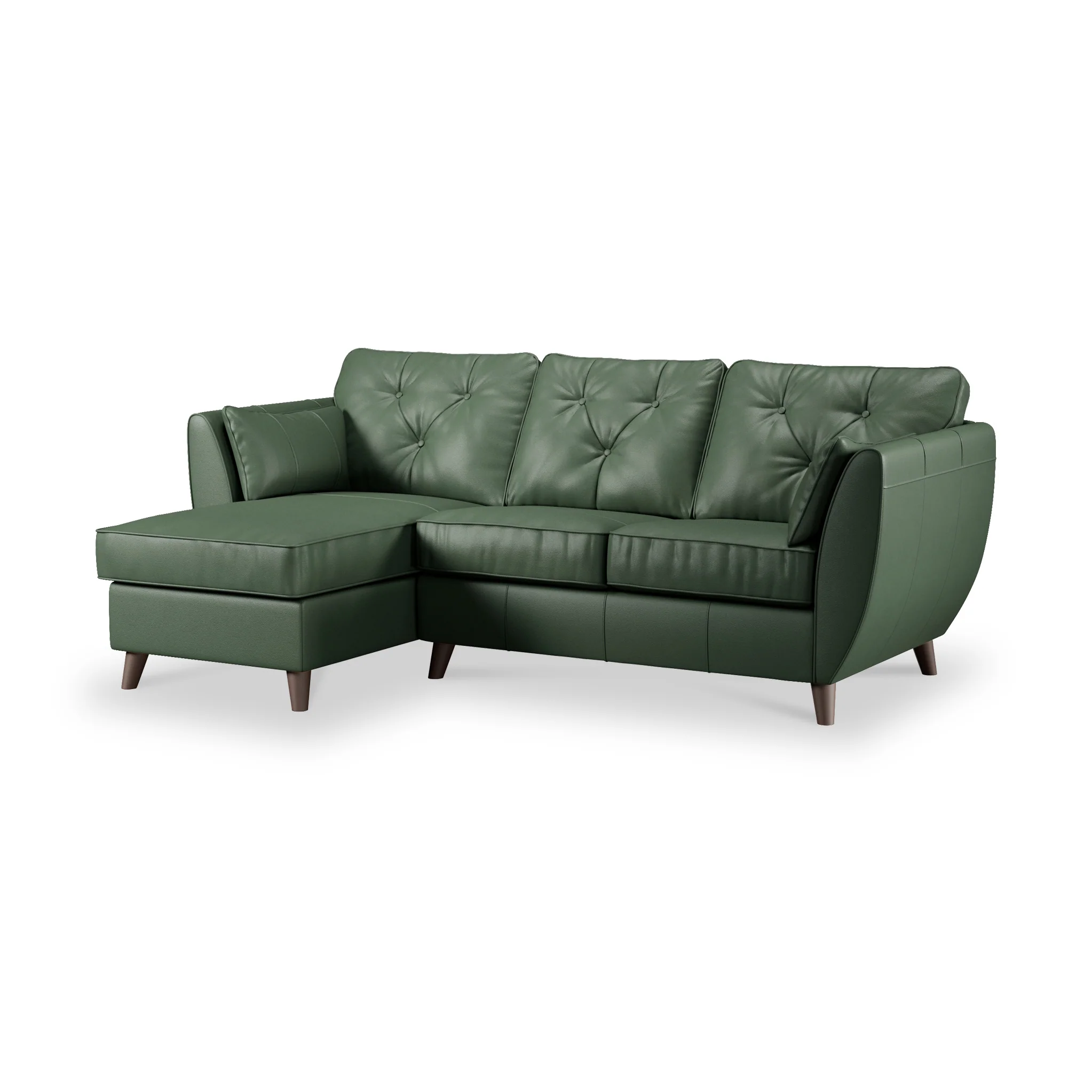 Edison Leather Chaise Sofa - Image 52