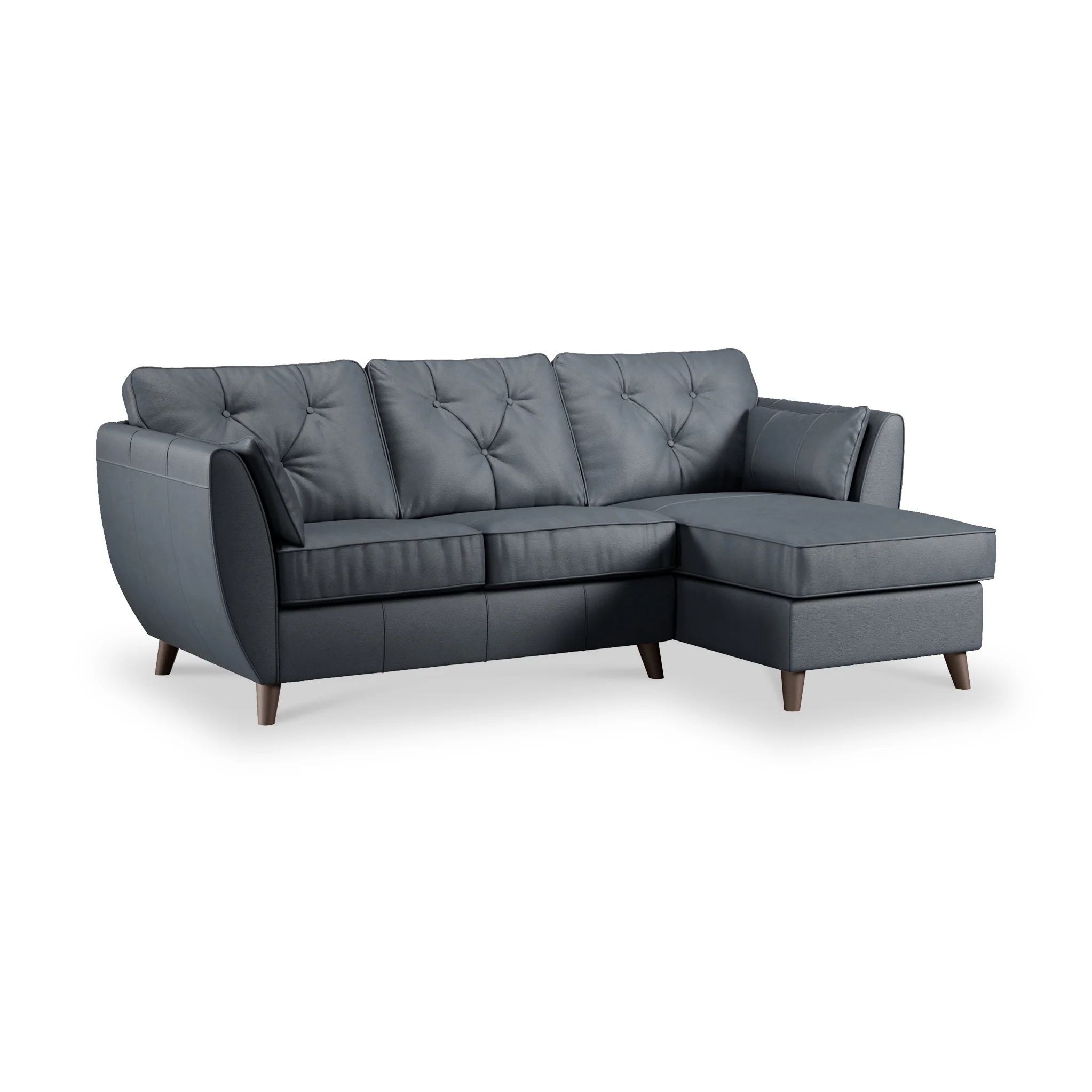 Edison Leather Chaise Sofa - Image 8