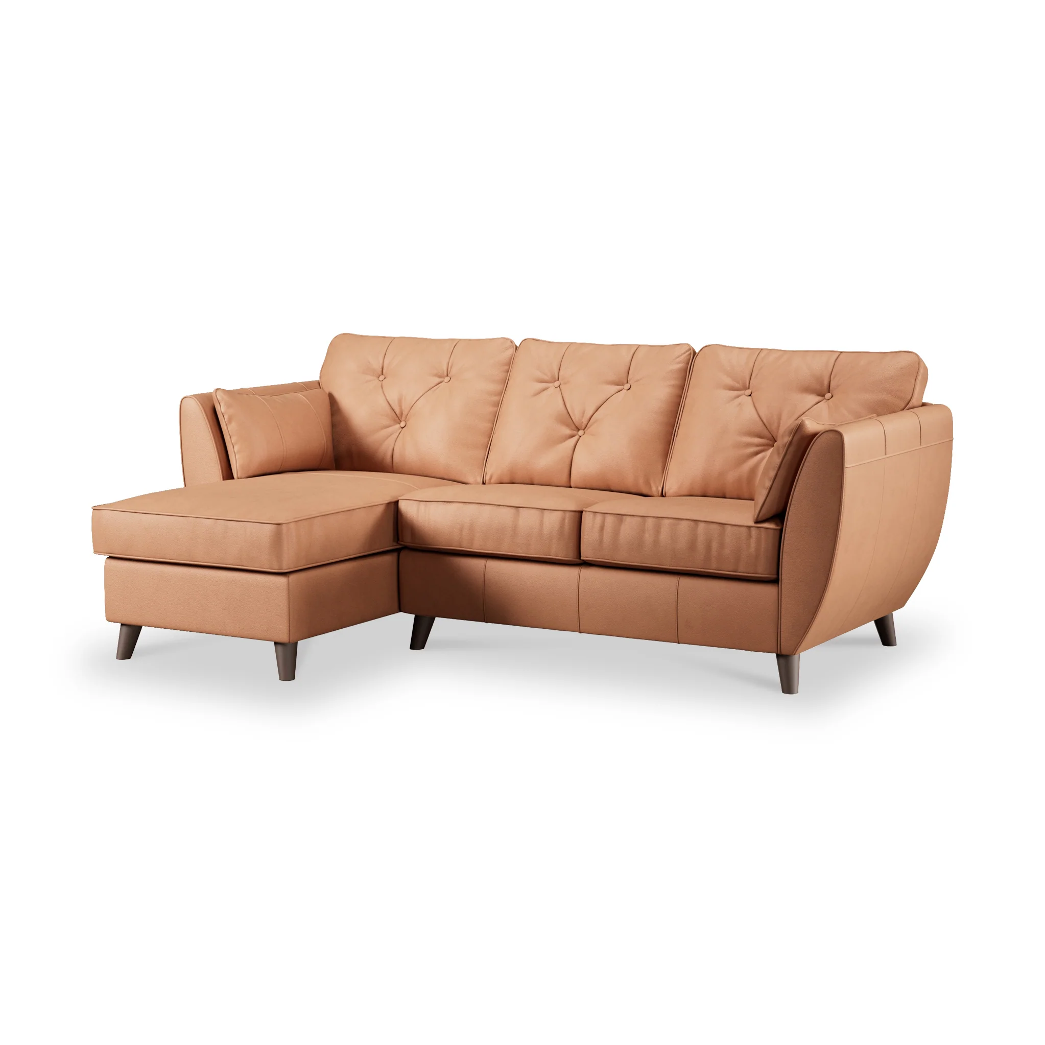 Edison Leather Chaise Sofa - Image 88