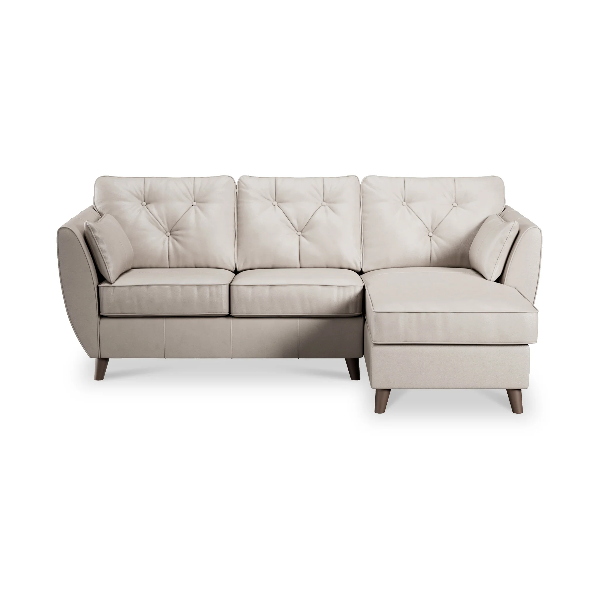 Edison Leather Chaise Sofa - Image 95