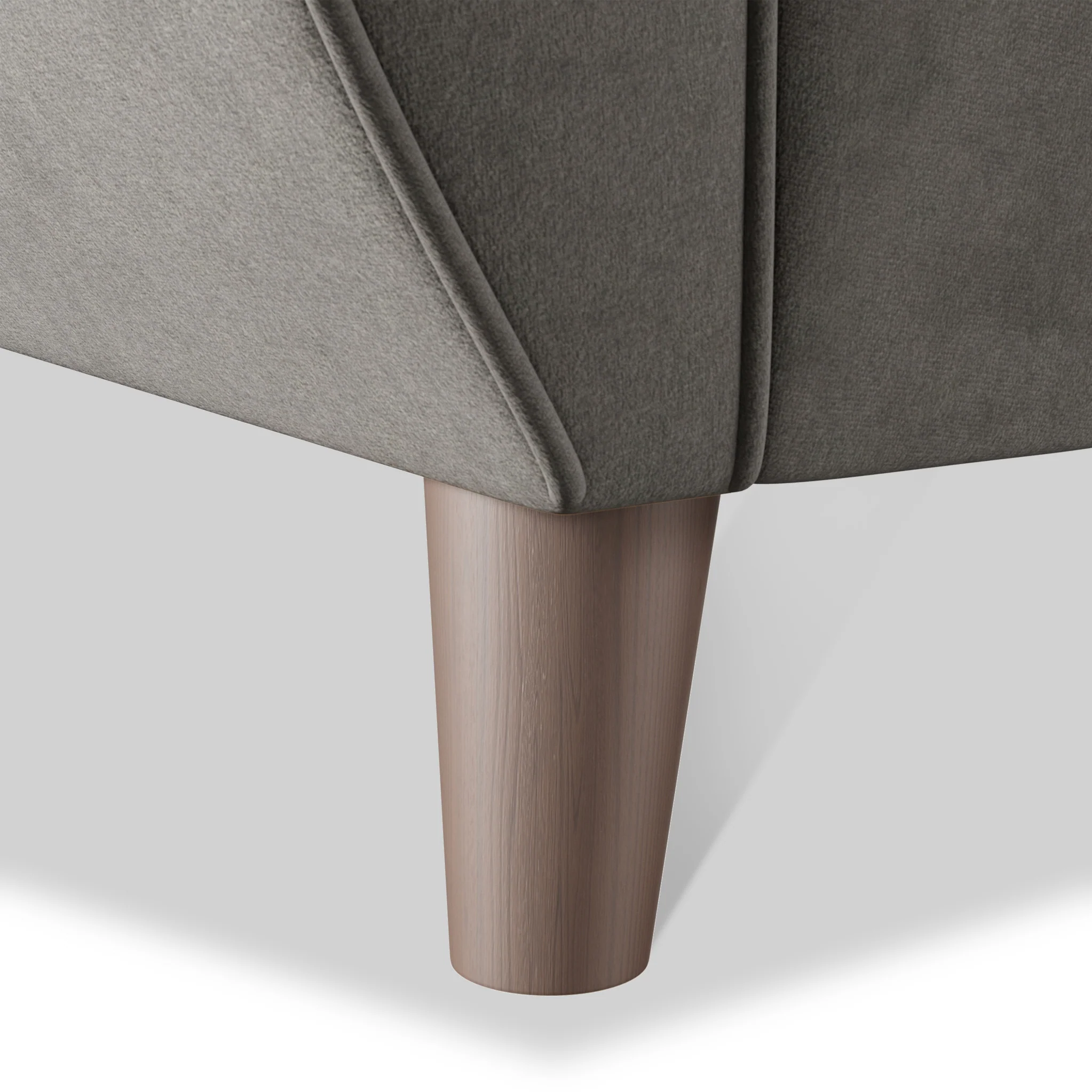 Edison Velvet Snuggler Chair - Image 48