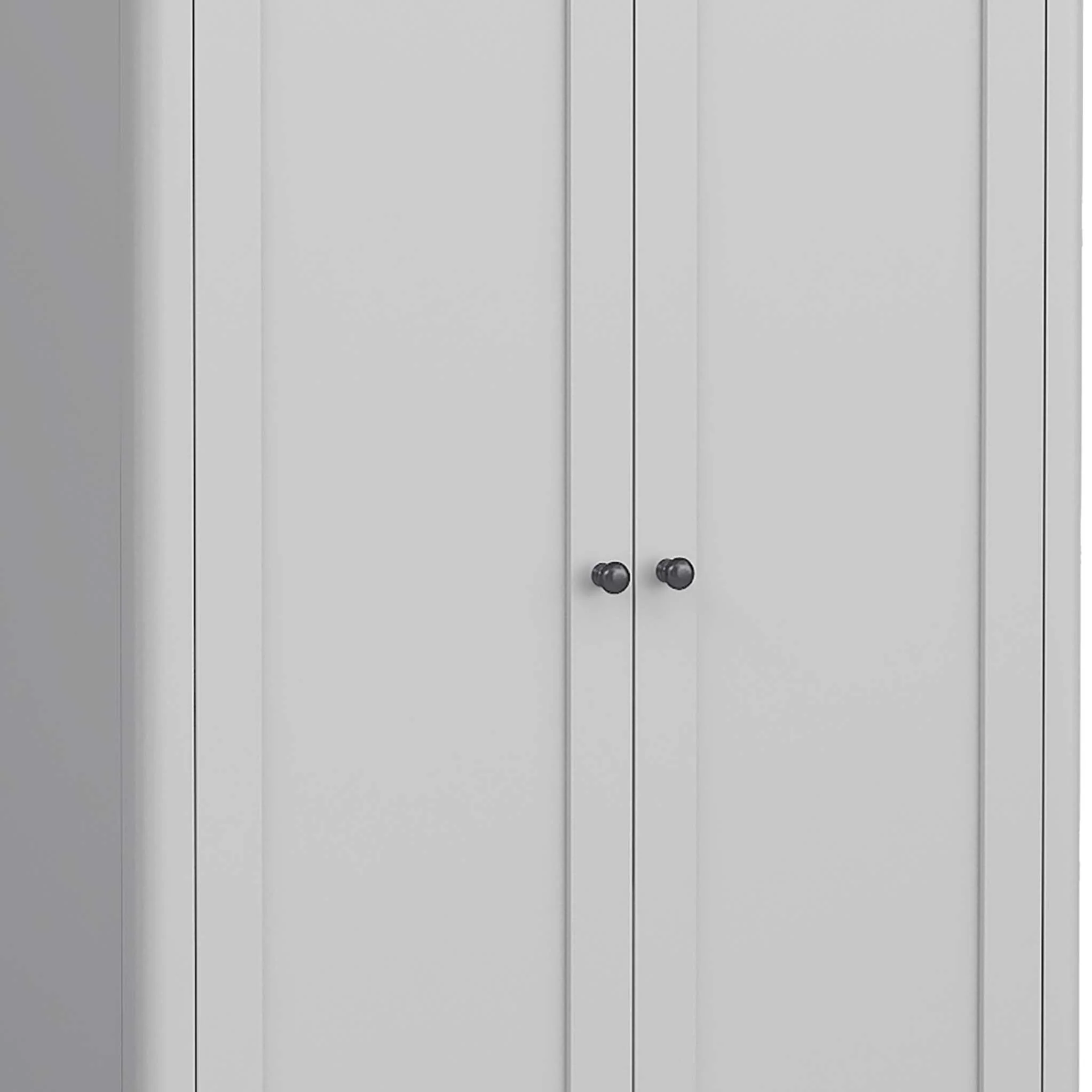 Elgin Grey Double Wardrobe - Image 3