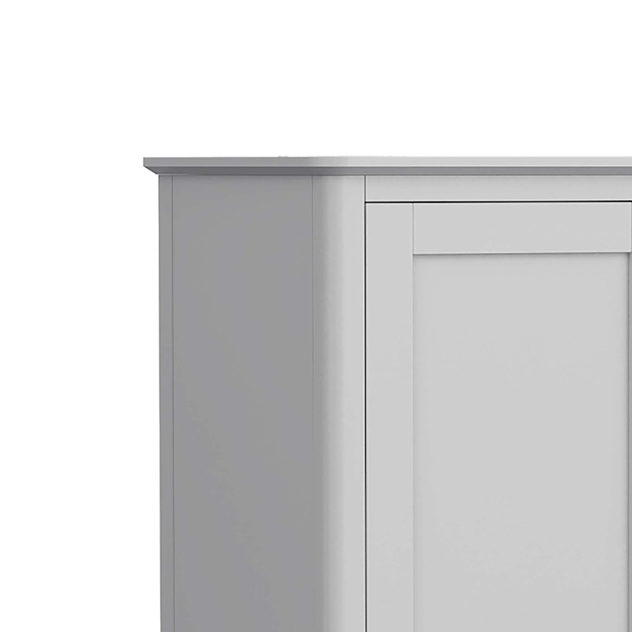 Elgin Grey Double Wardrobe - Image 4
