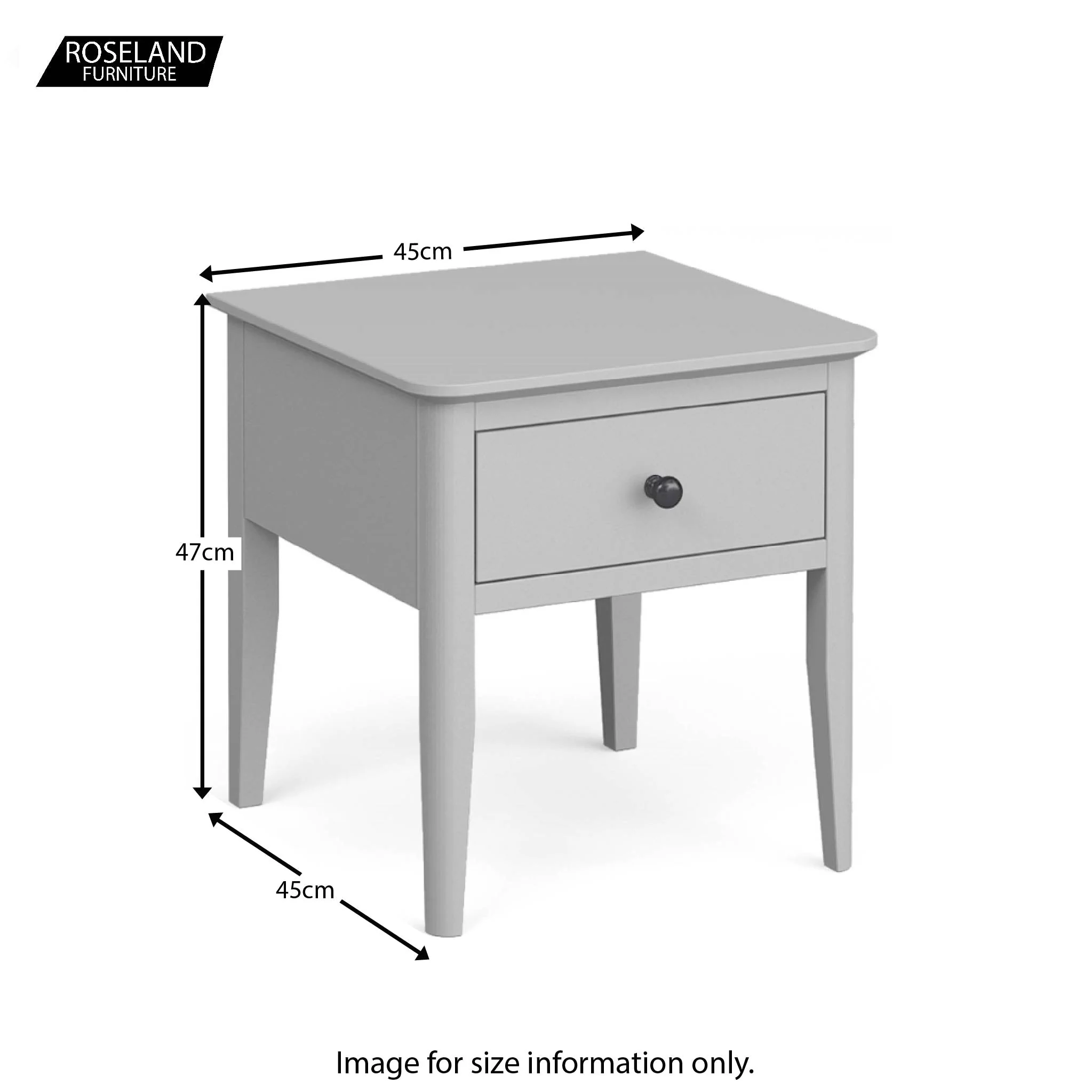 Elgin Grey Lamp Table - Image 17