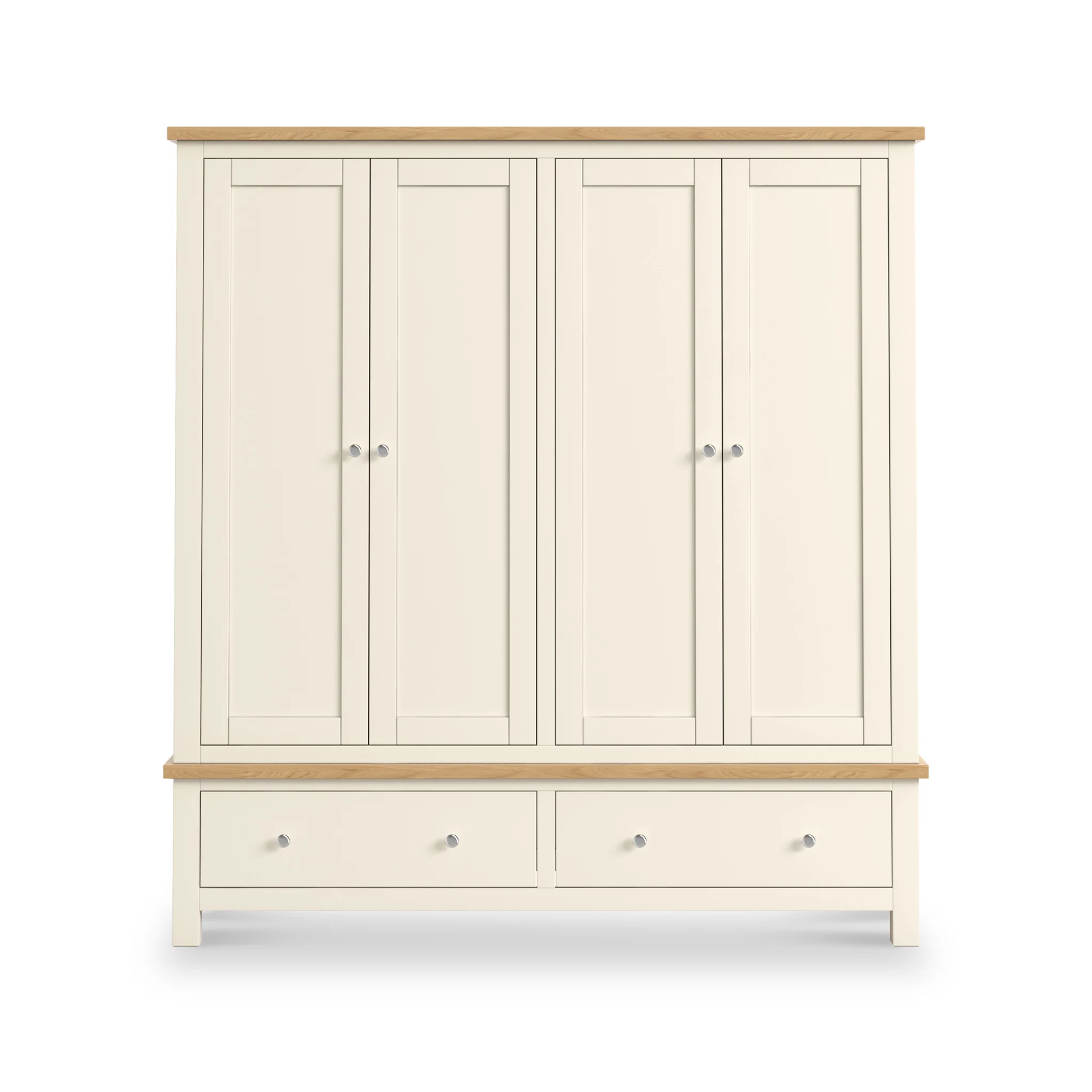Farro 4 Door Wardrobe with 2 Drawers - Image 19