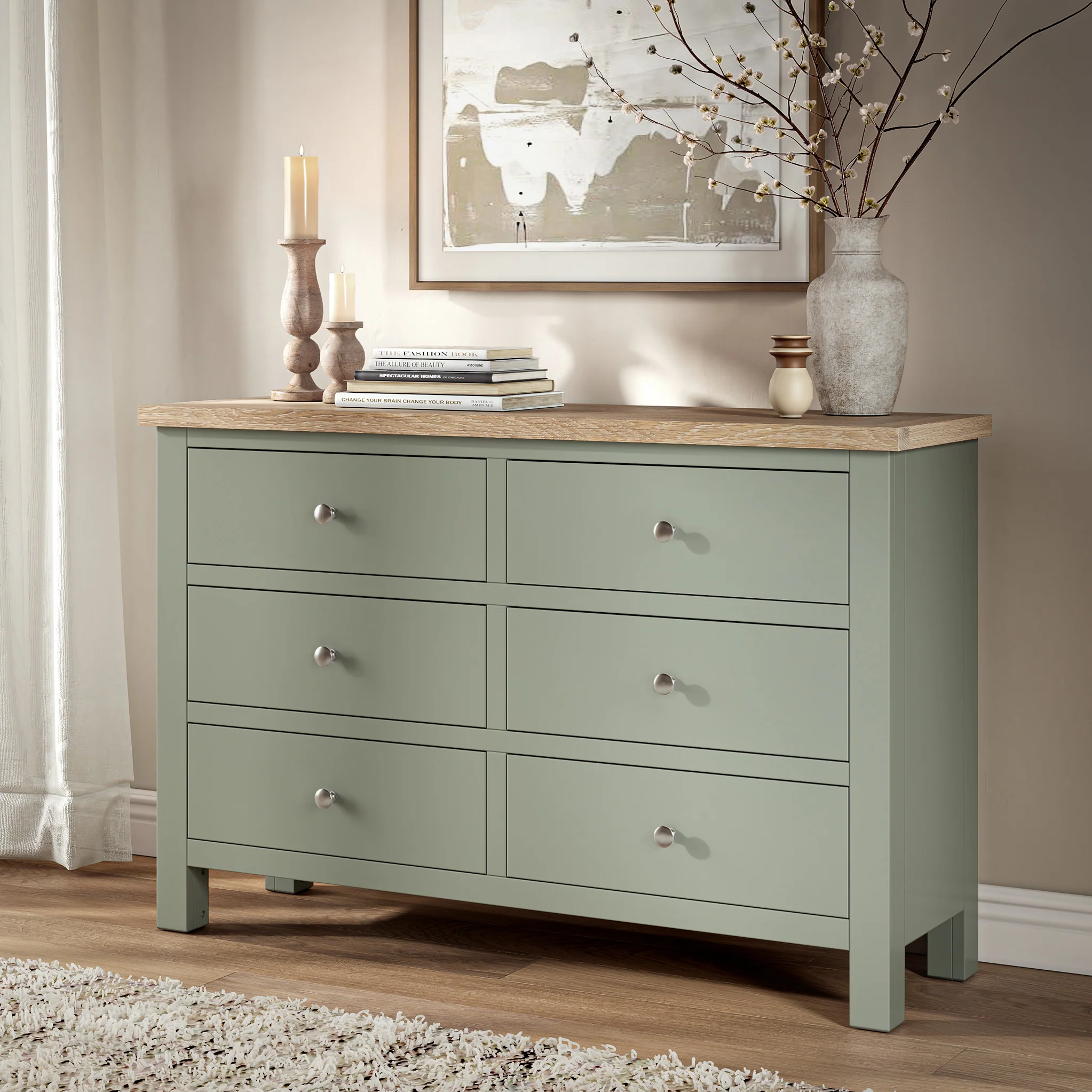 Farro 6 Drawer Chest - Image 2