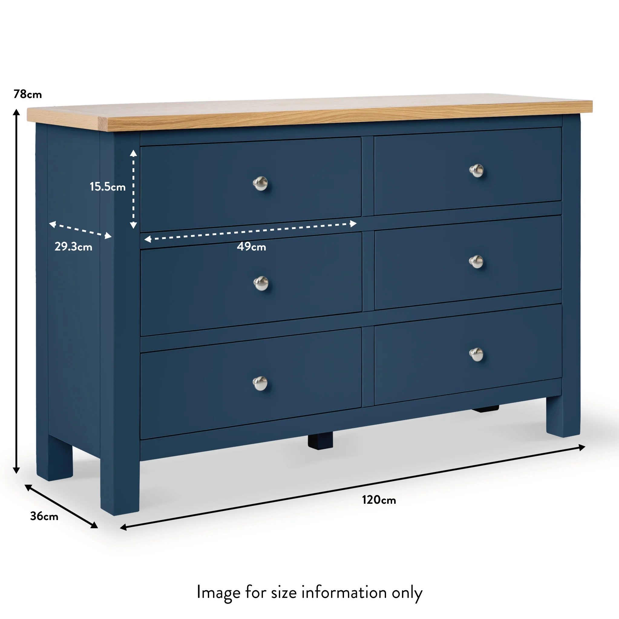Farro 6 Drawer Chest - Image 22