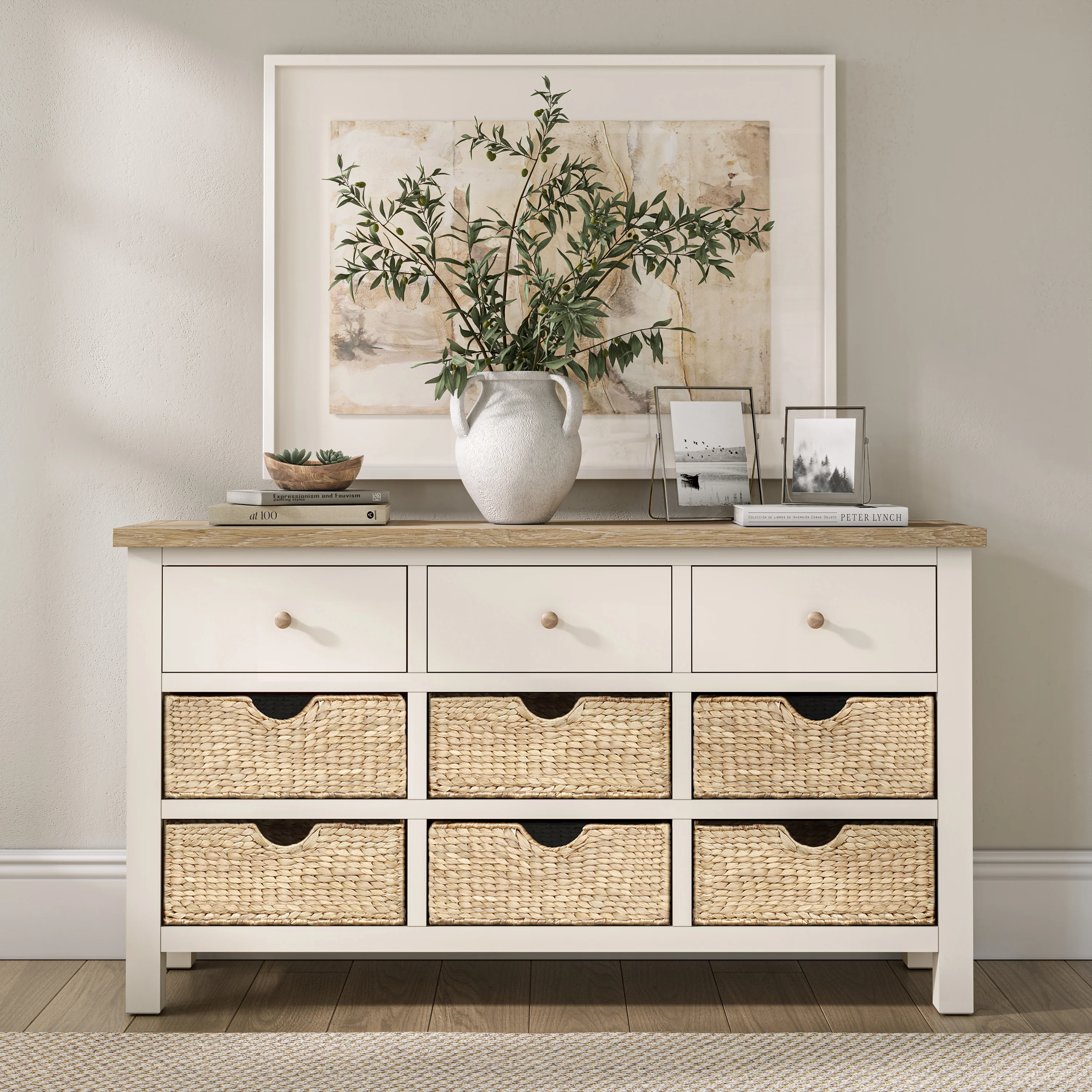 Farro Basket 9 Drawer Chest - Image 7