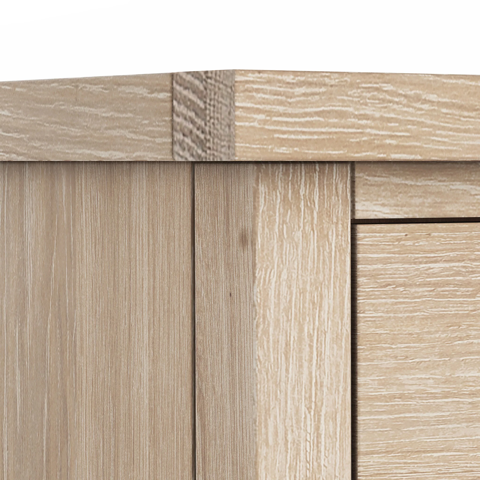 Farro Washed Oak Bedside Table - Image 6