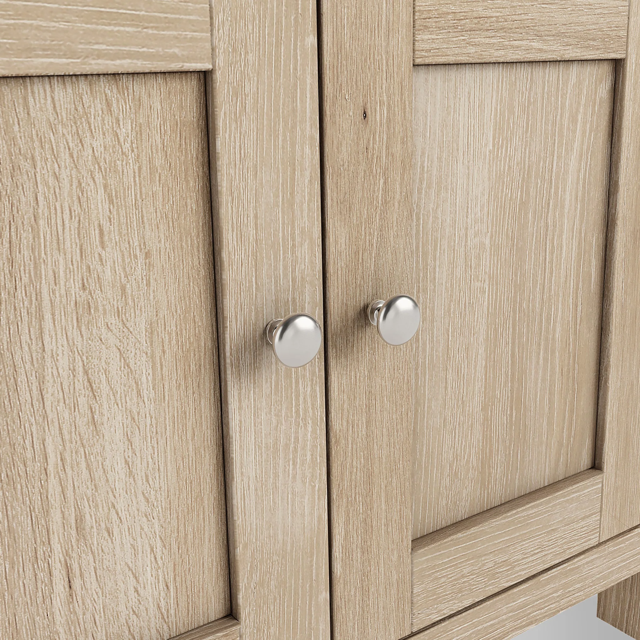Farro Washed Oak Small Sideboard - Image 8