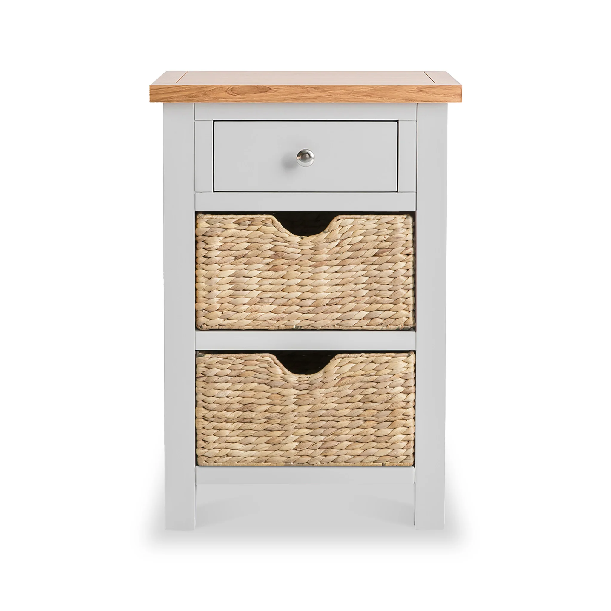 Farro Telephone Table with Baskets - Image 3