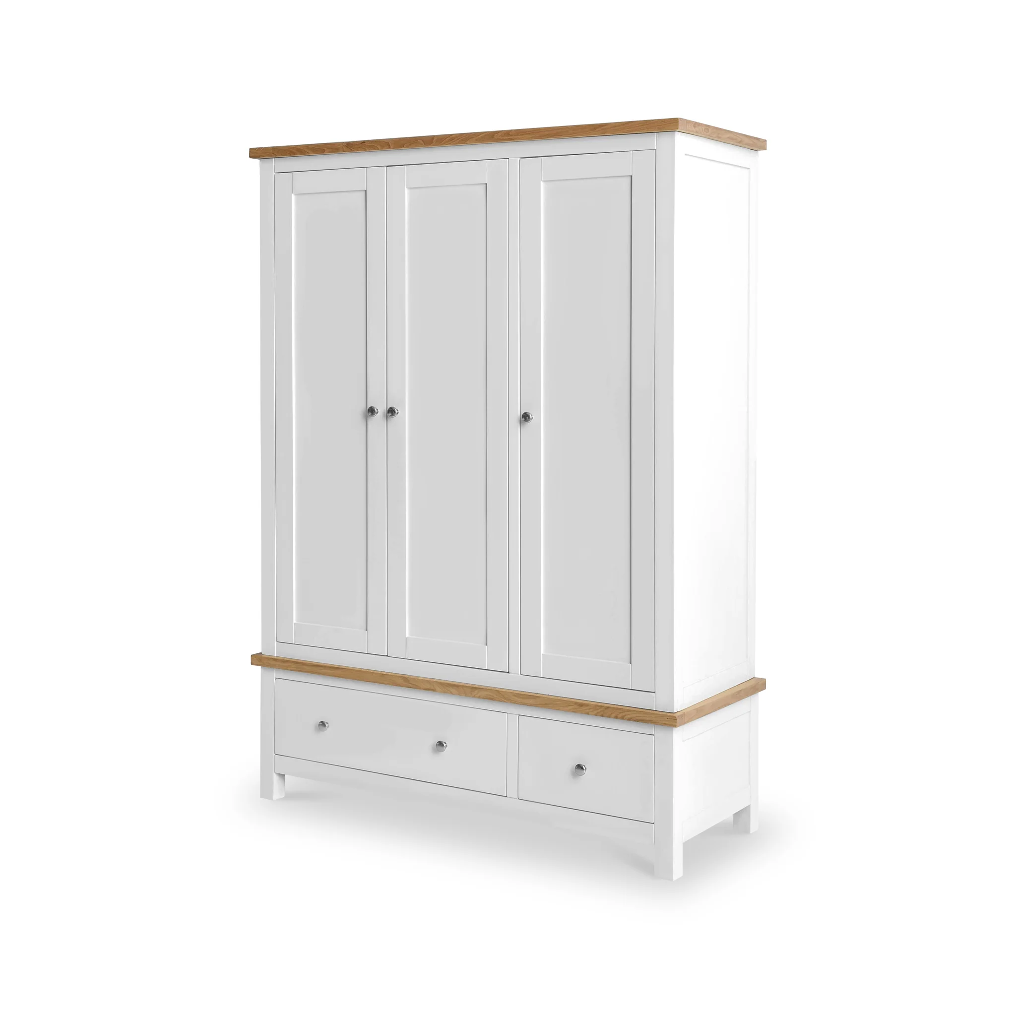 Farro Triple Wardrobe with Drawers - Image 5
