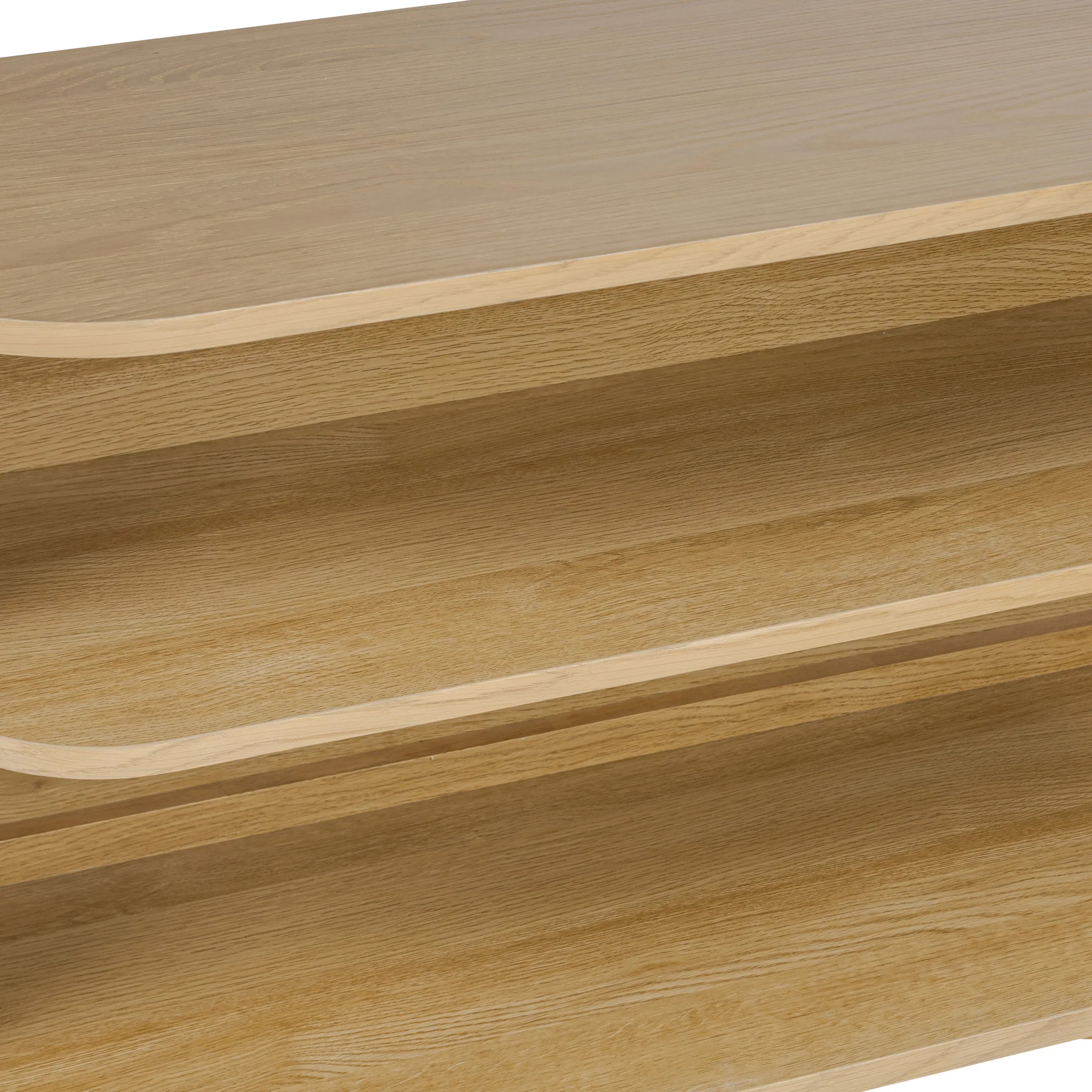 Finch Oak Slatted Small Sideboard - Image 9