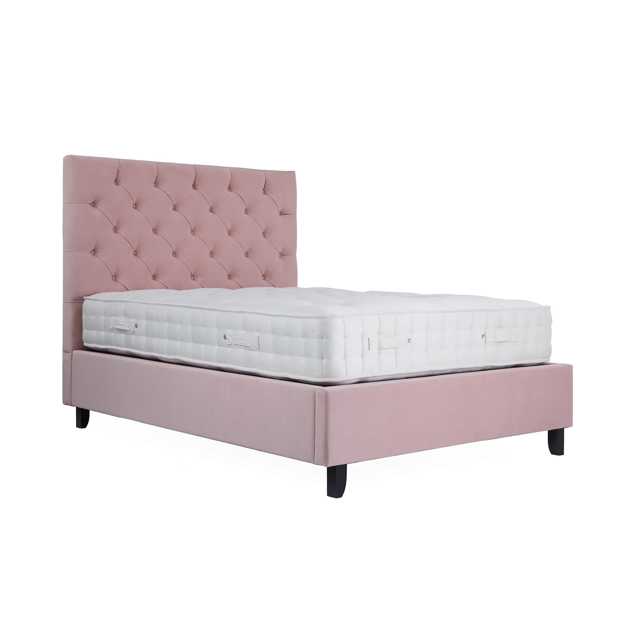 Francis Premier Velvet Ottoman Storage Bed Frame - Image 6