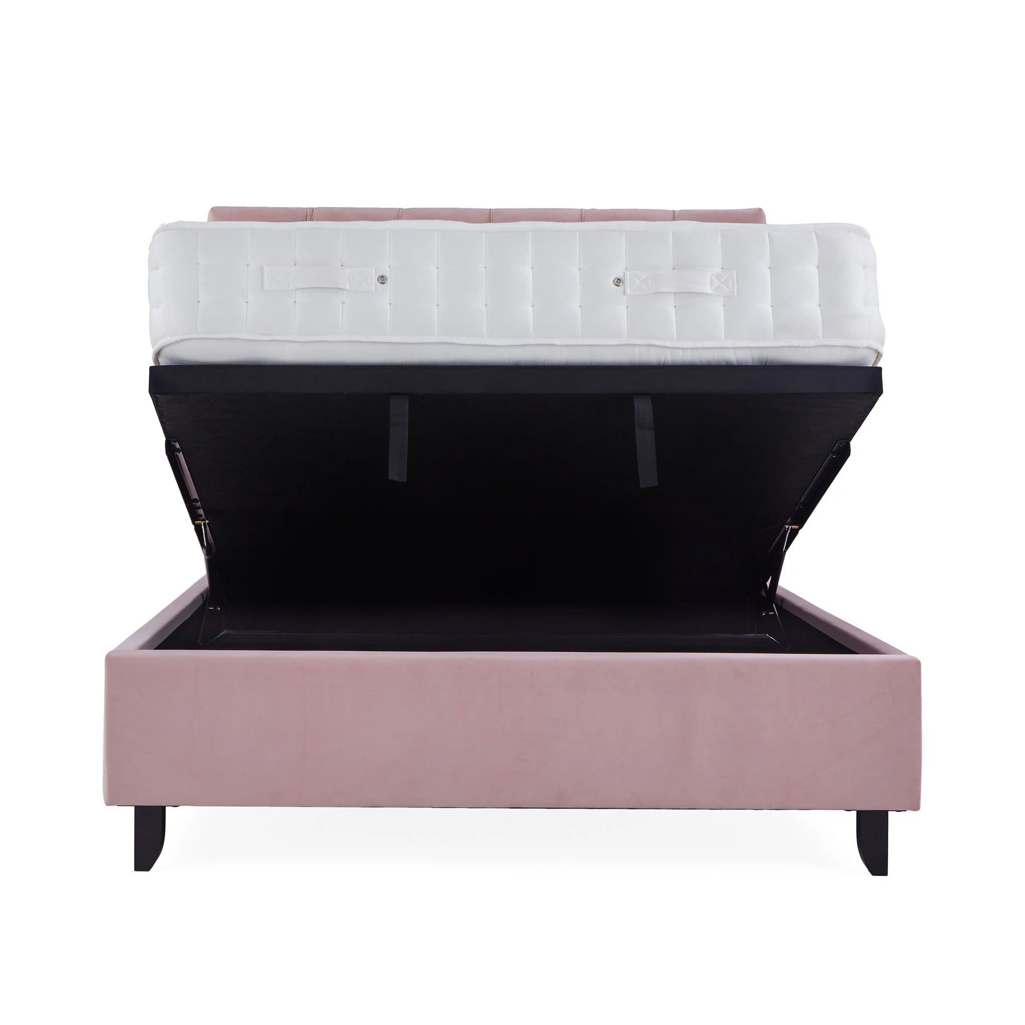 Francis Premier Velvet Ottoman Storage Bed Frame - Image 9