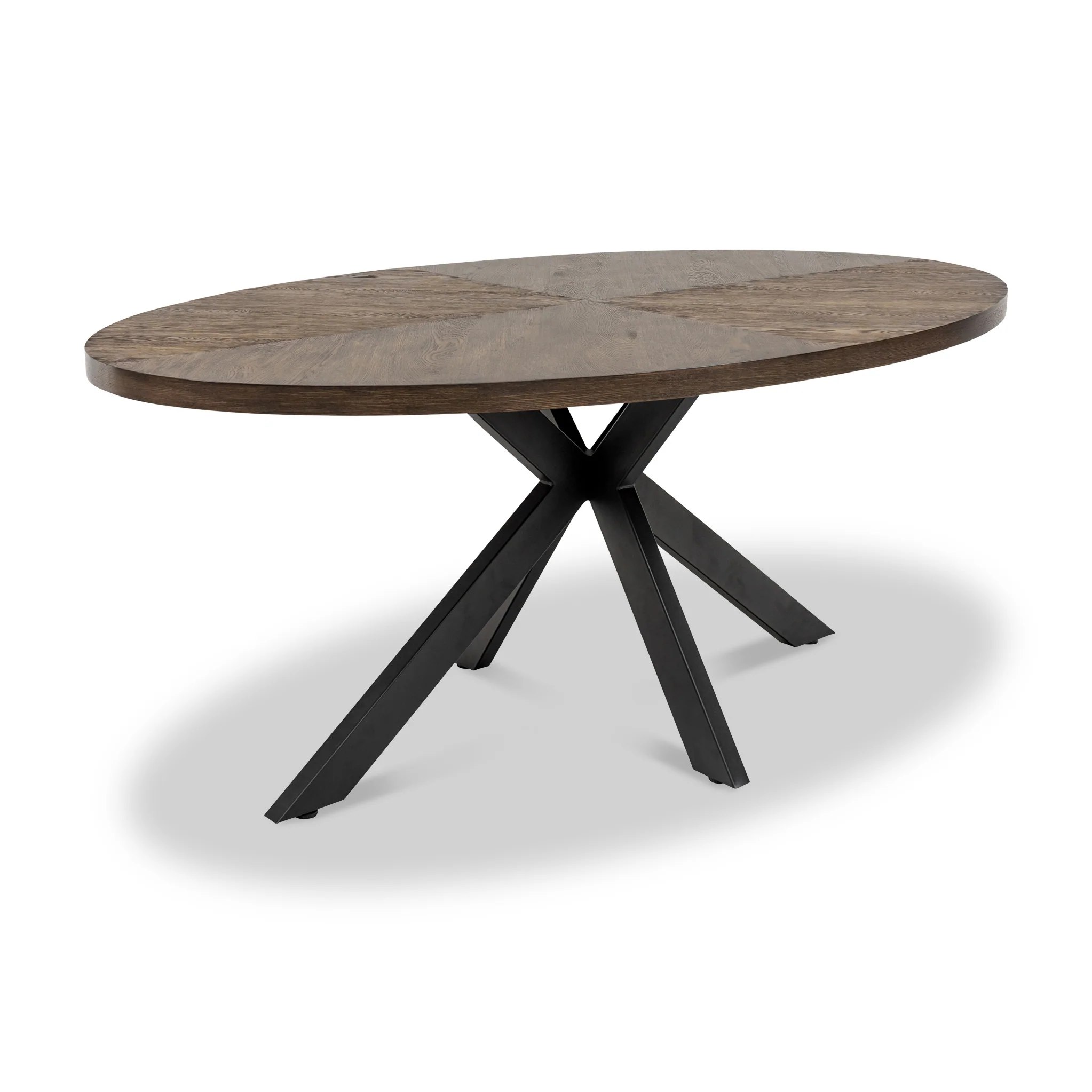 Haden 180cm Oval Oak Dining Table