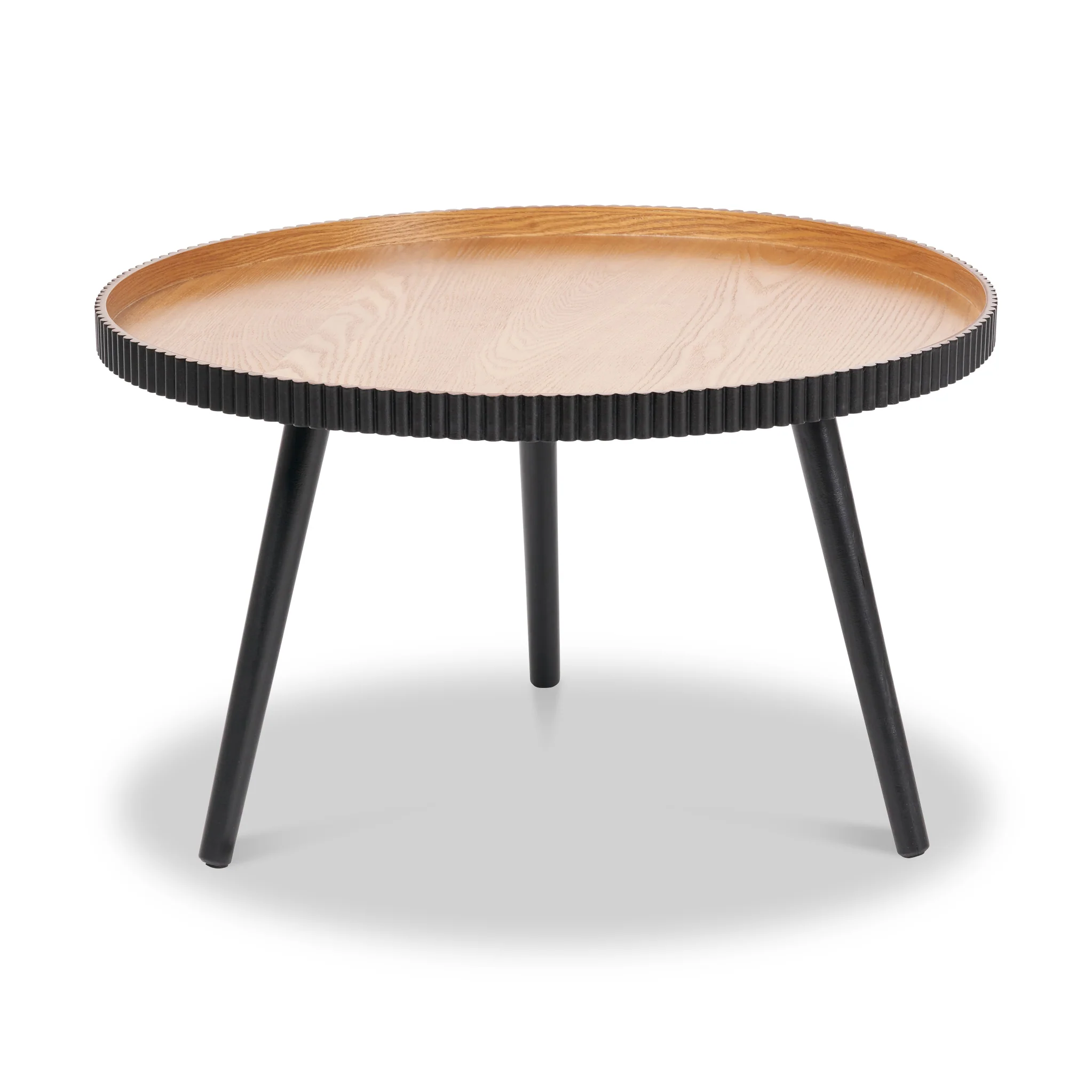 Hammond Pine Fluted Edge Coffee Table - Image 3