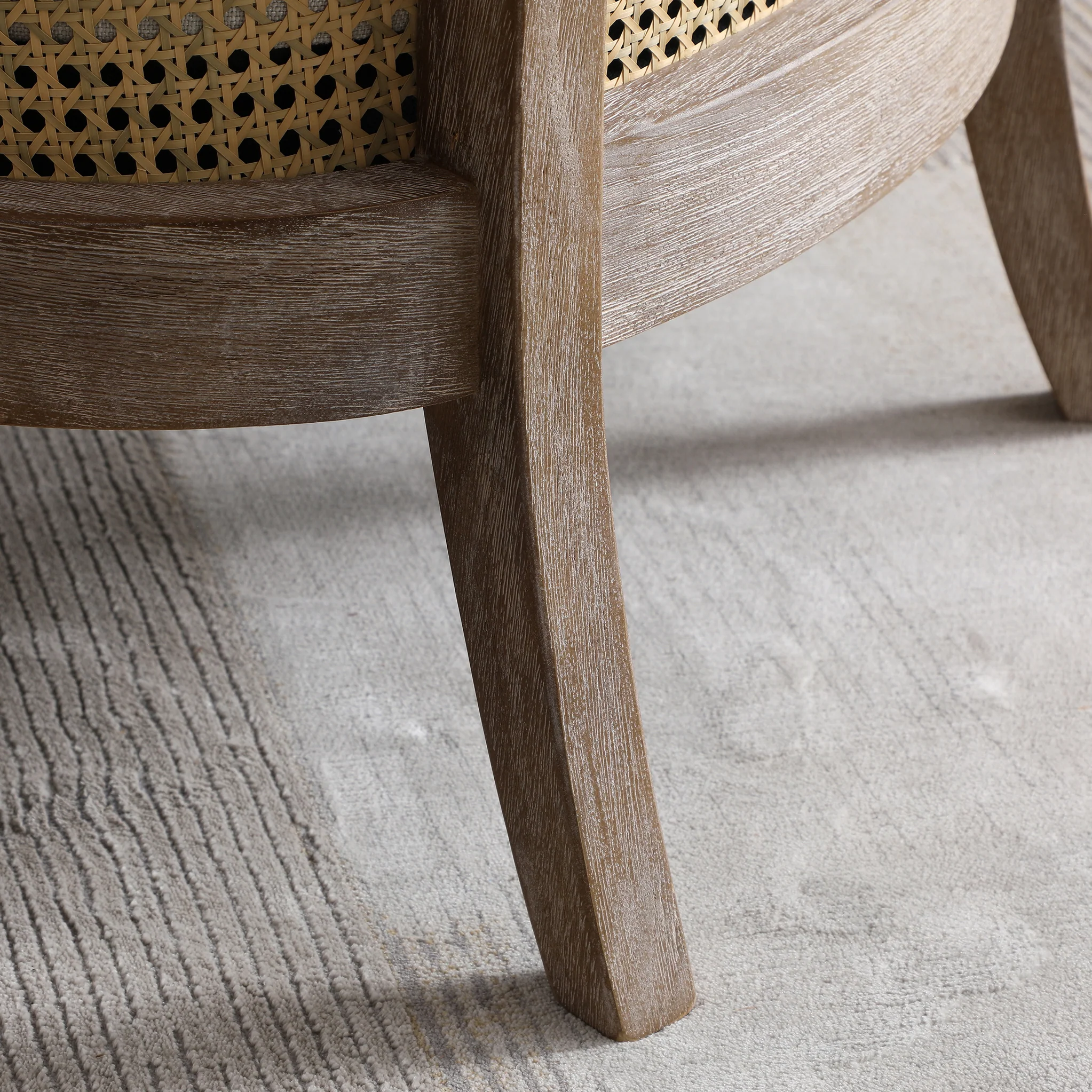 Harrington Rattan Accent Chair - Image 9