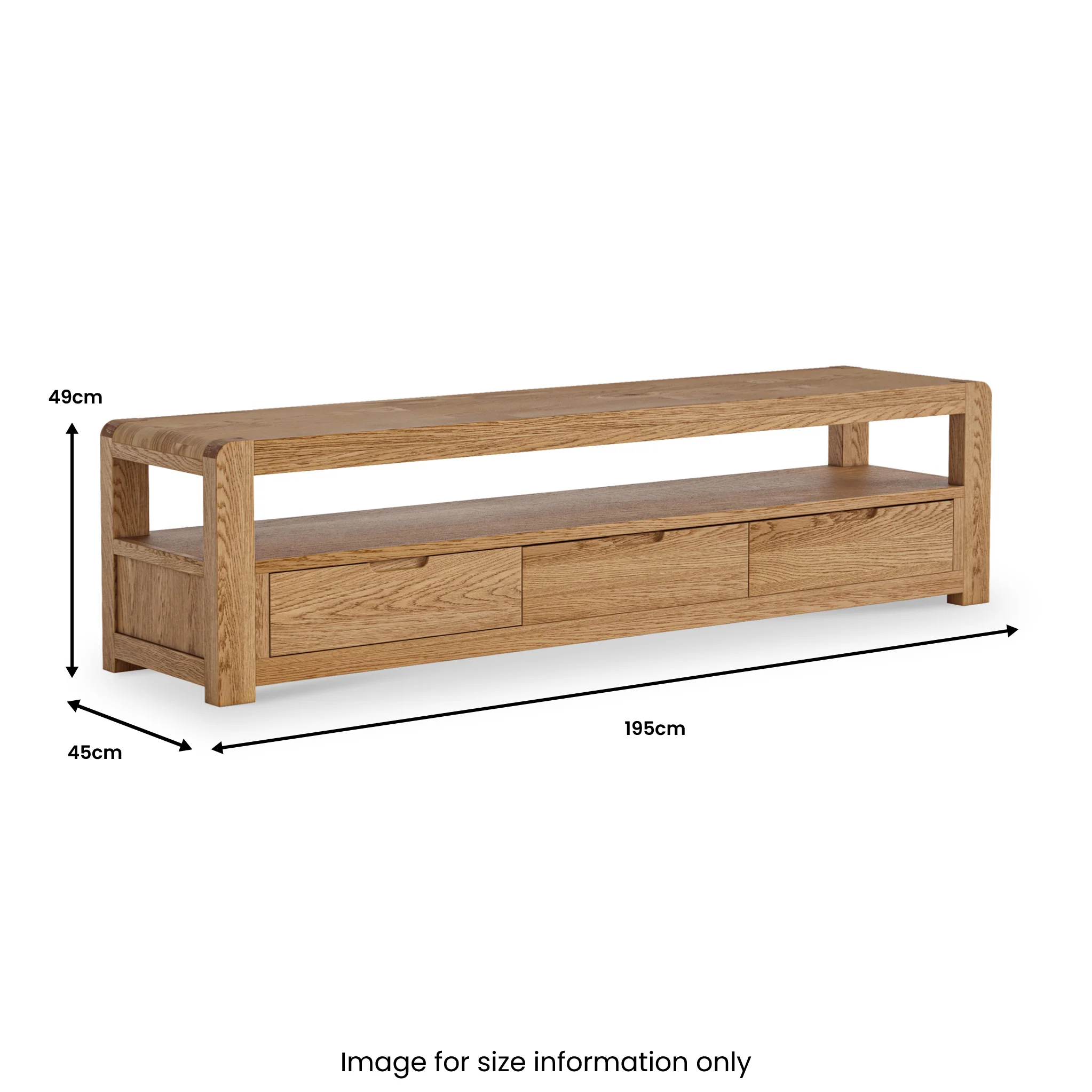 Harvey 195cm TV Stand - Image 7