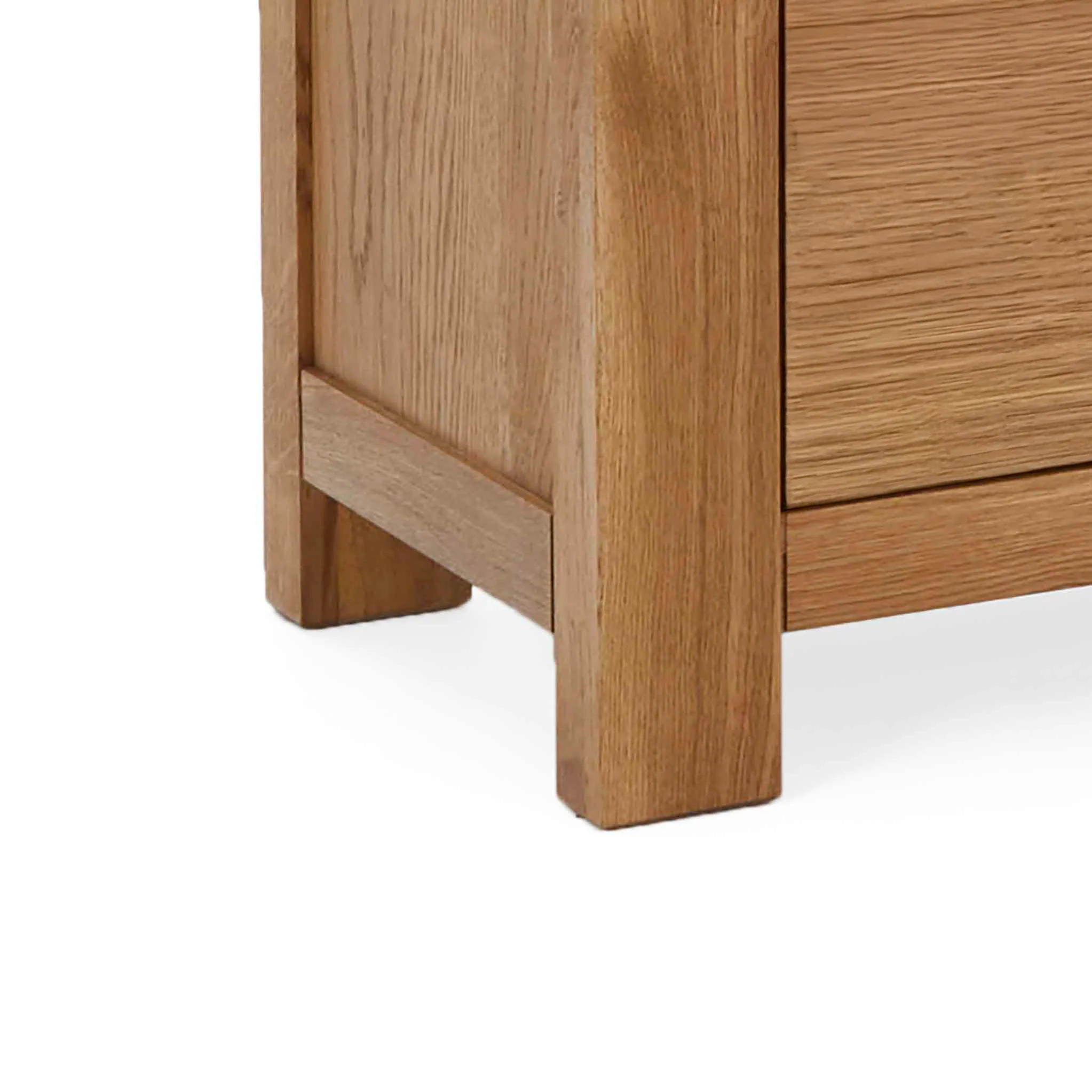 Harvey Oak Double Wardrobe - Image 3