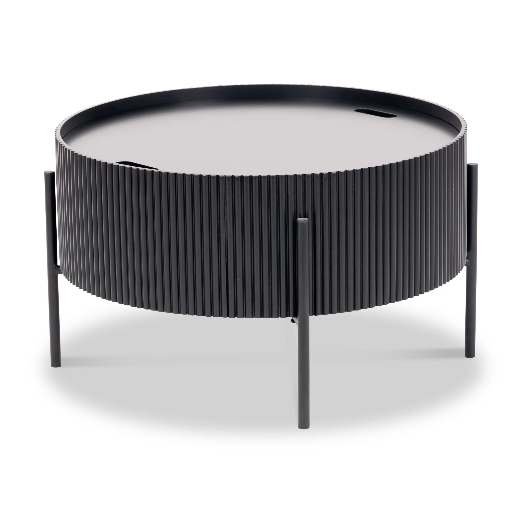 Henderson Fluted Edge Storage Coffee Table