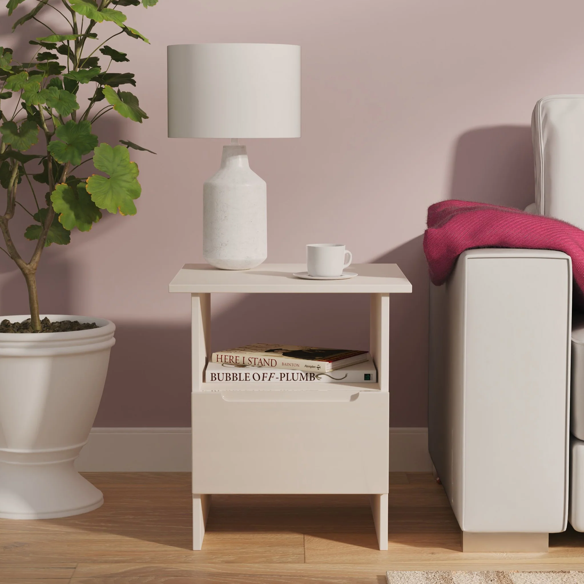 Henshaw 1 Drawer Lamp Table - Image 20